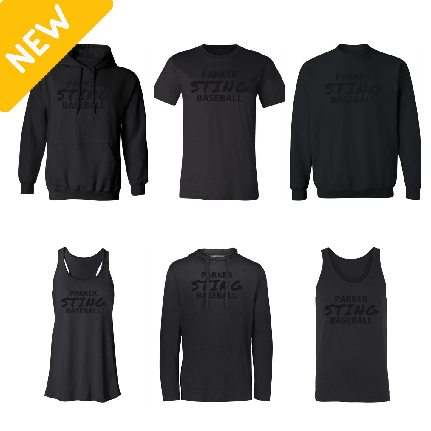 Sting Black on Black Line Up- Adult