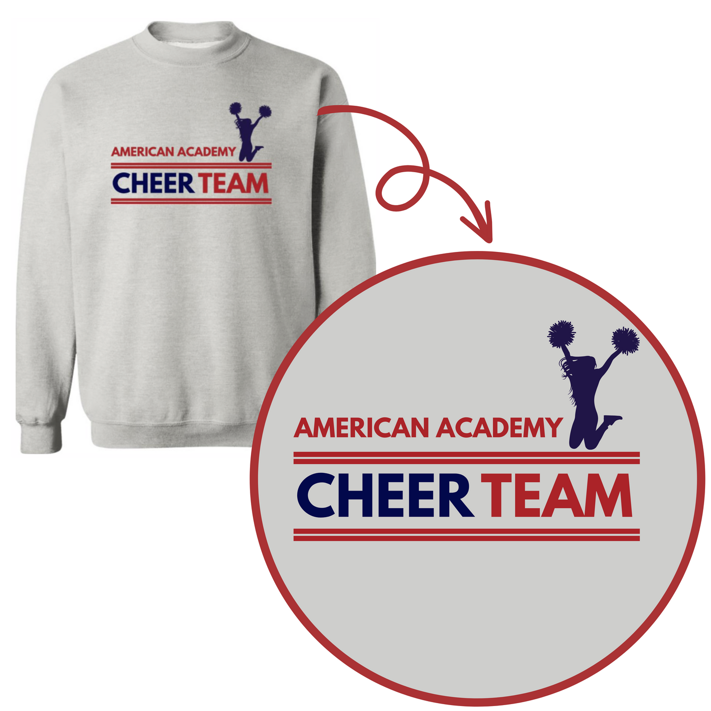American Academy Cheer Team- Adult Sizes