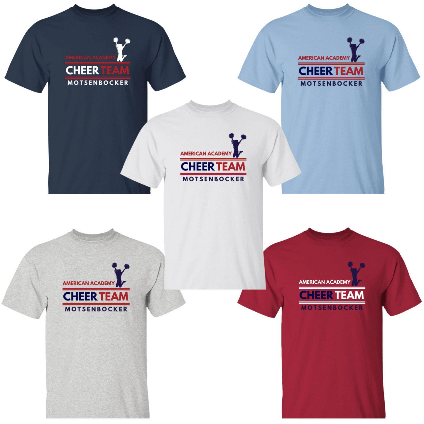 American Academy Cheer Team- Adult Sizes