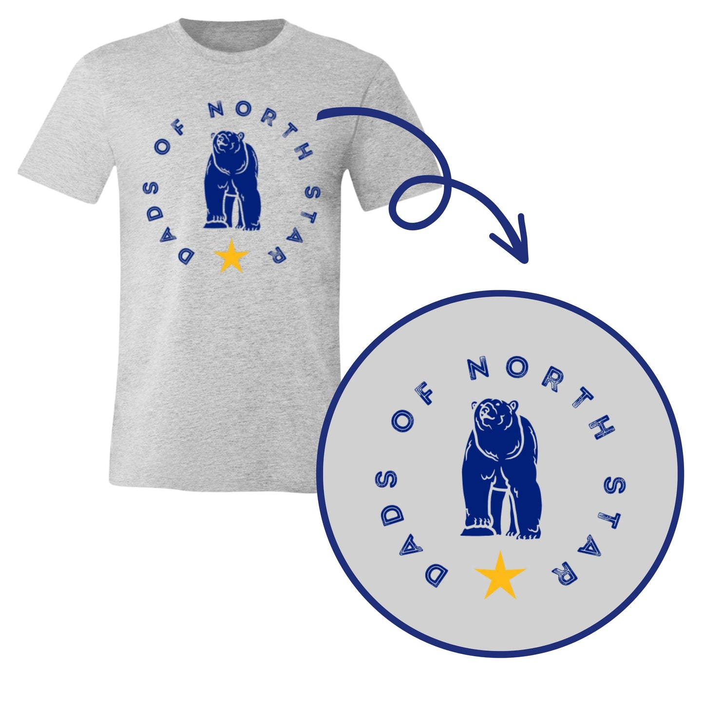 Dads of North Star T-Shirts and Hoodies