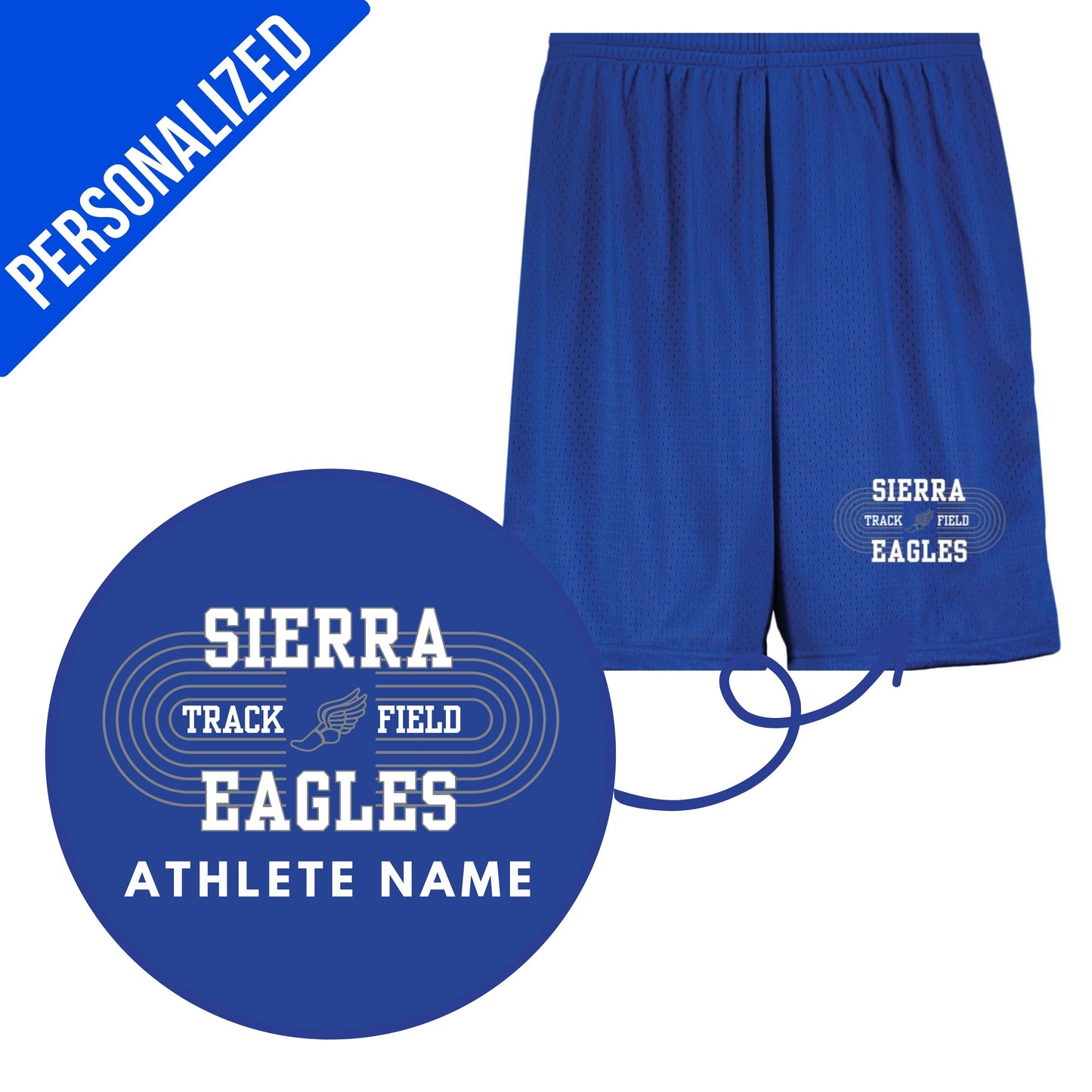 Personalized Sierra Track and Field- Youth