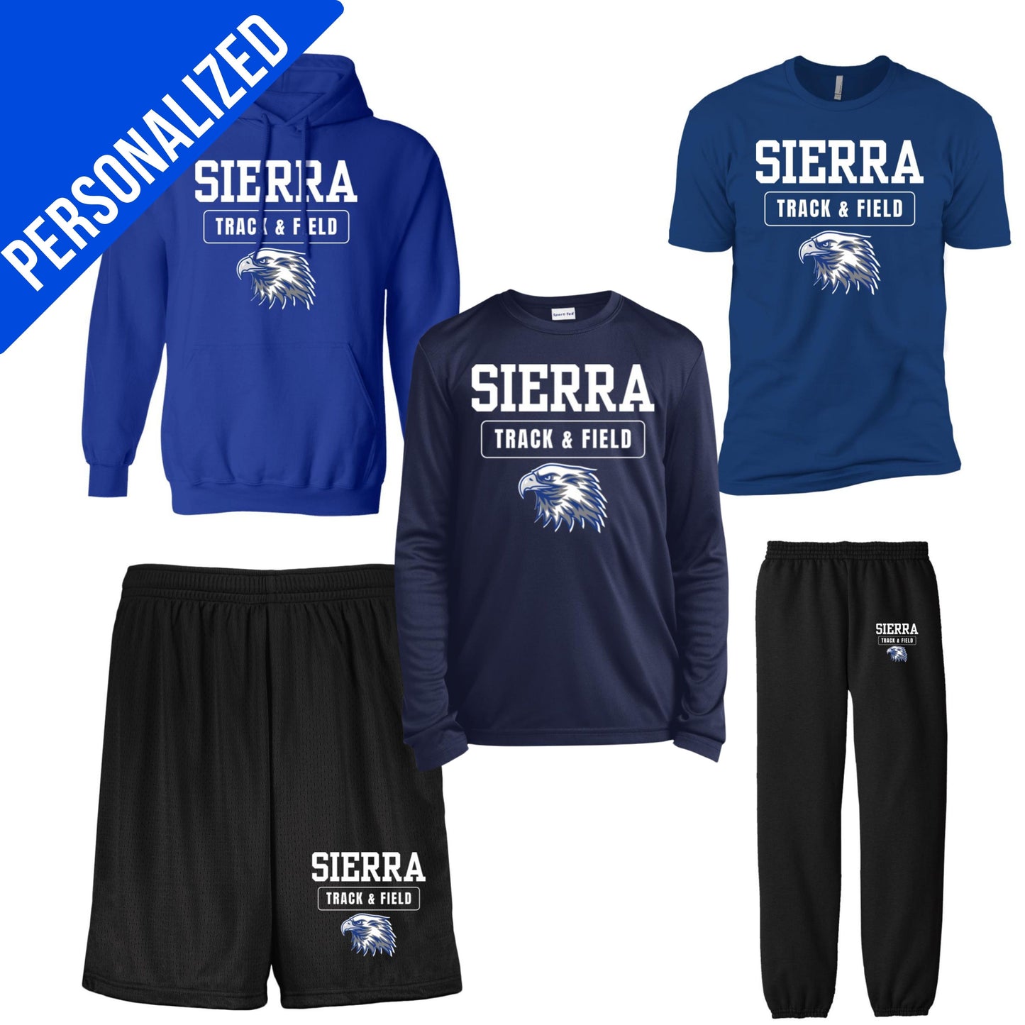 Personalized Eagles Track and Field- Youth