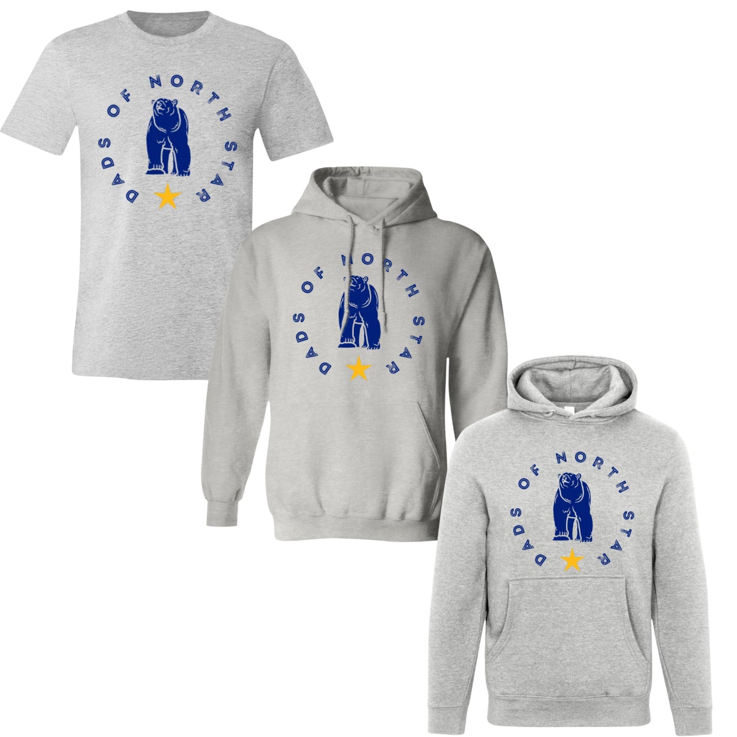 Dads of North Star T-Shirts and Hoodies