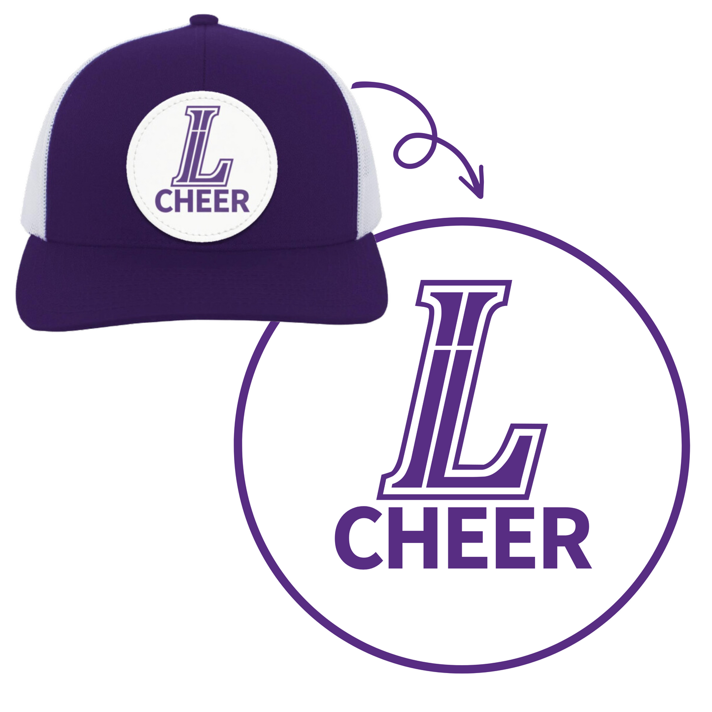Lutheran Cheer Trucker Snap Back