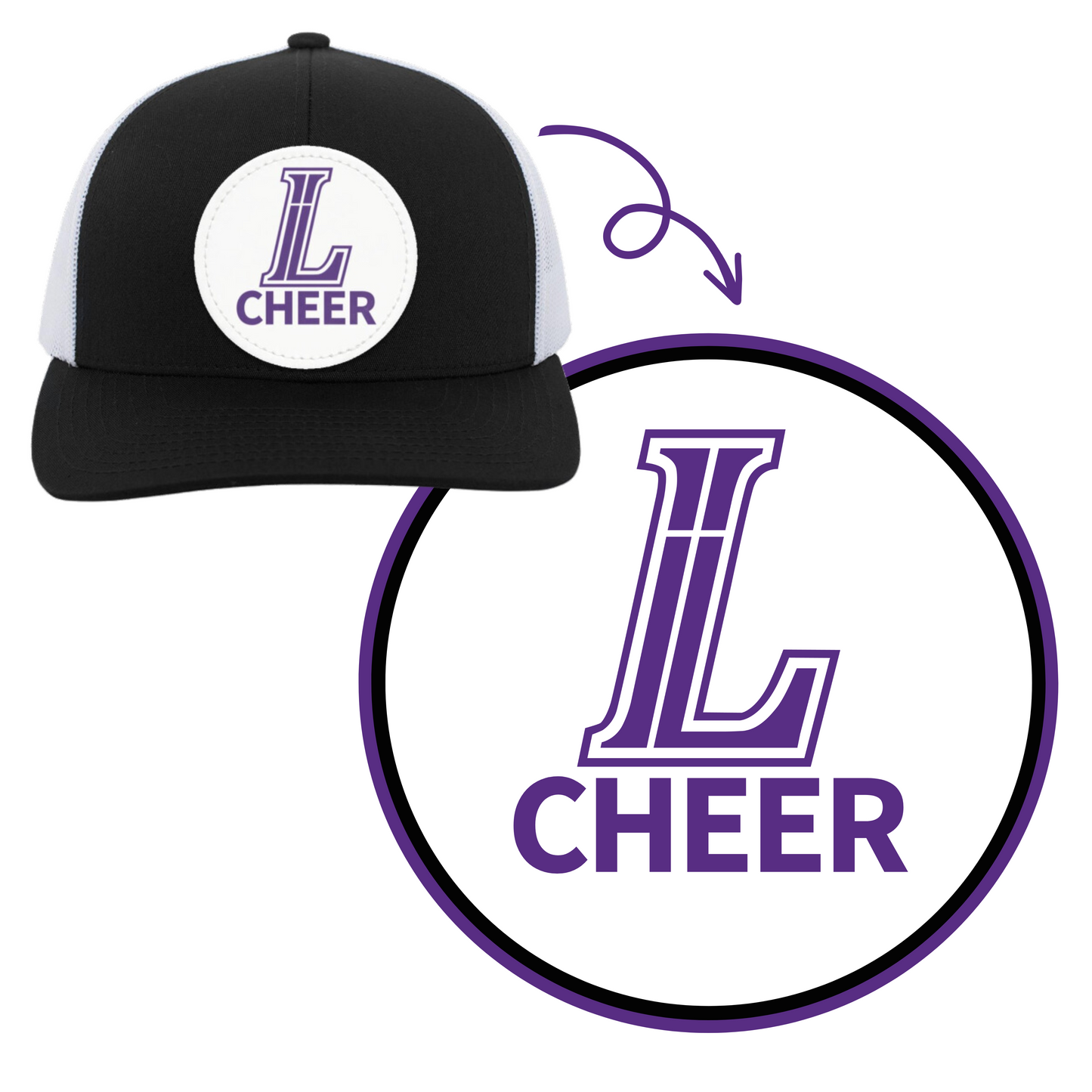 Lutheran Cheer Trucker Snap Back