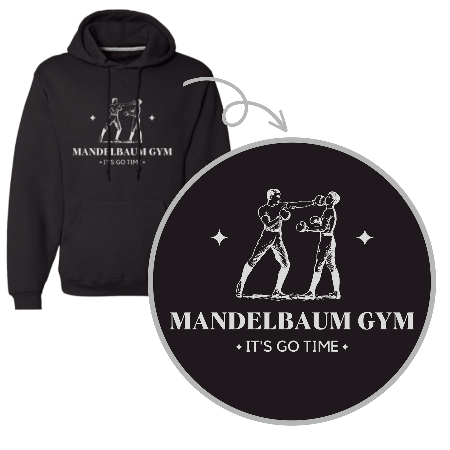 Mandelbaum Gym Performance Hoodie