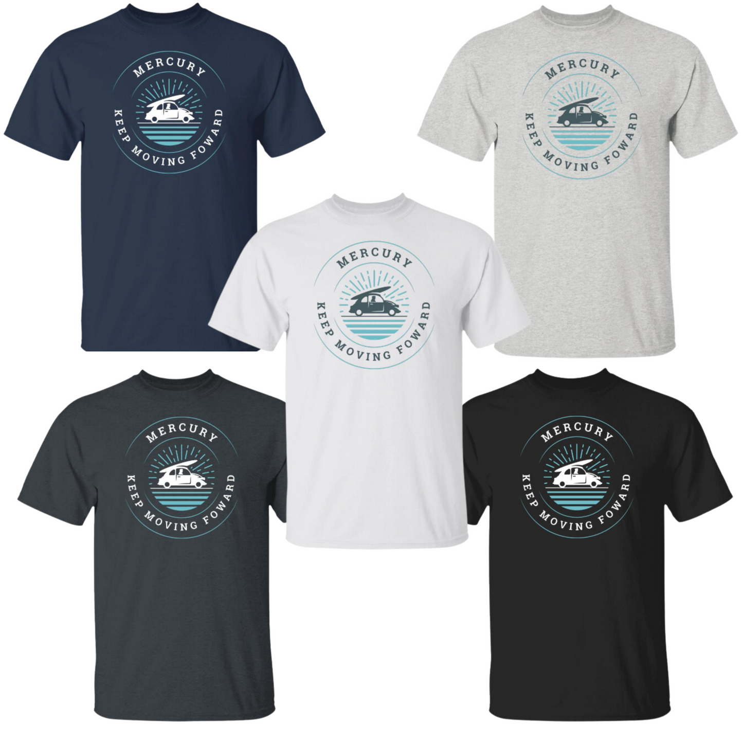 Mercury Keep Moving Forward- Utility T-Shirt