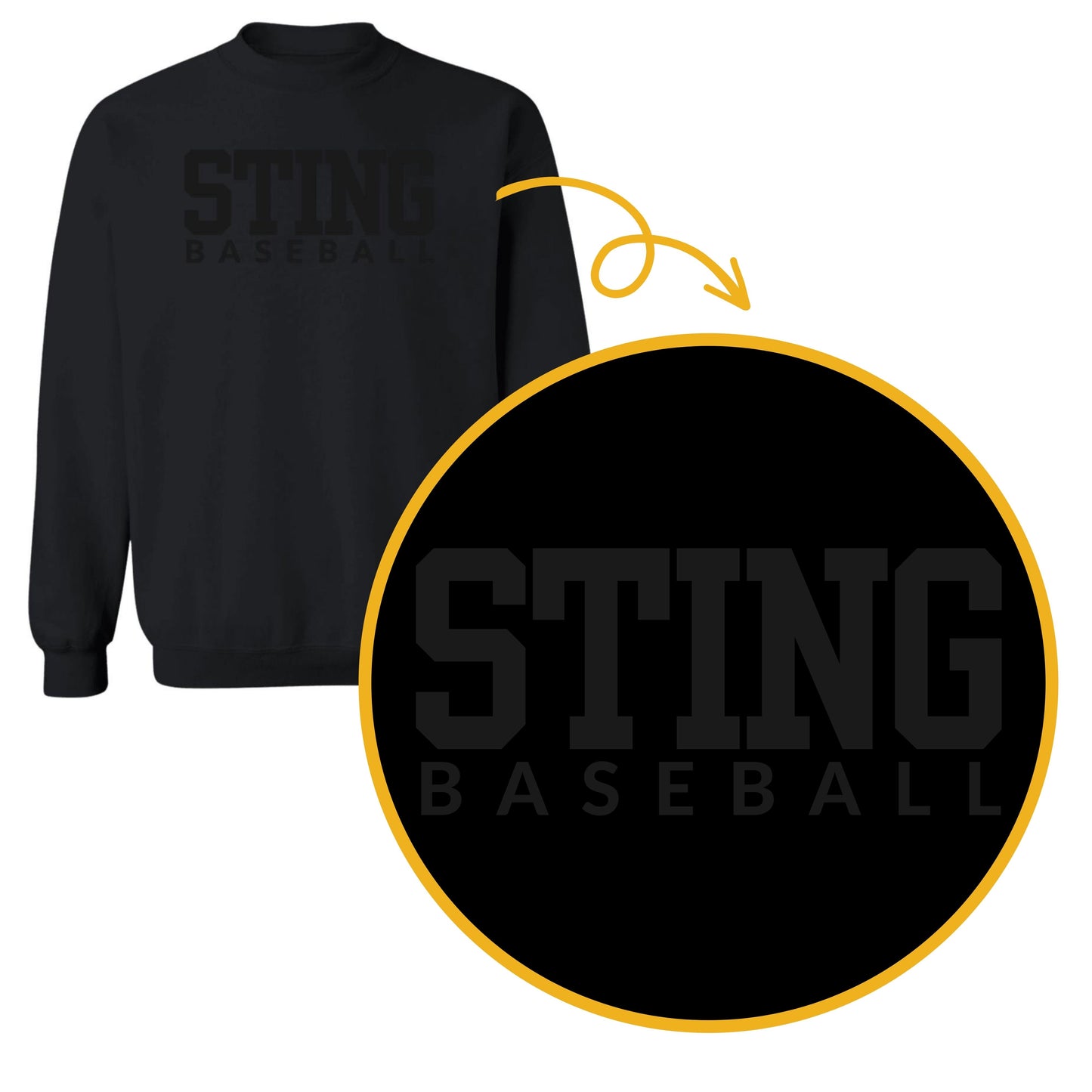 Sting Black on Black- Adult