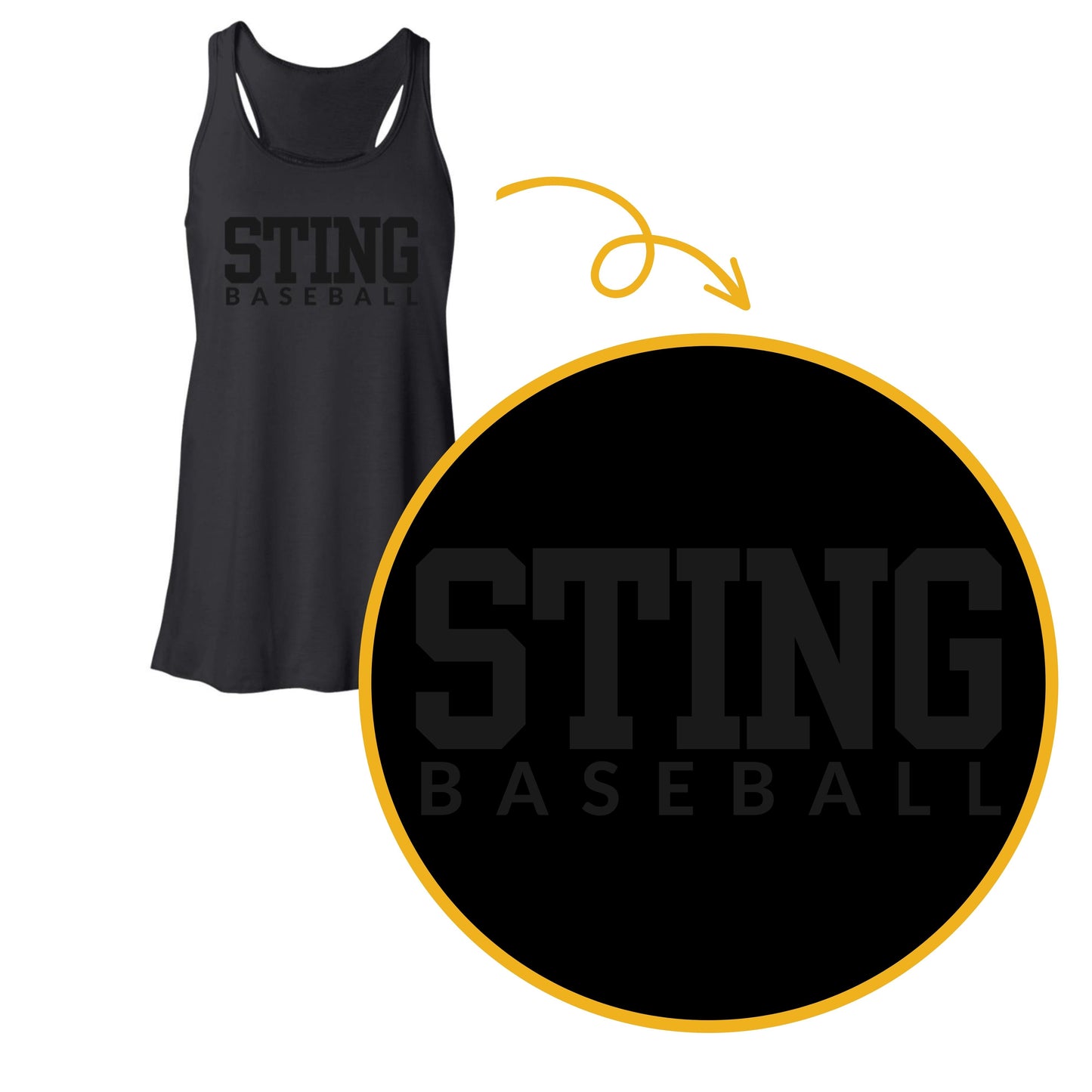 Sting Black on Black- Adult