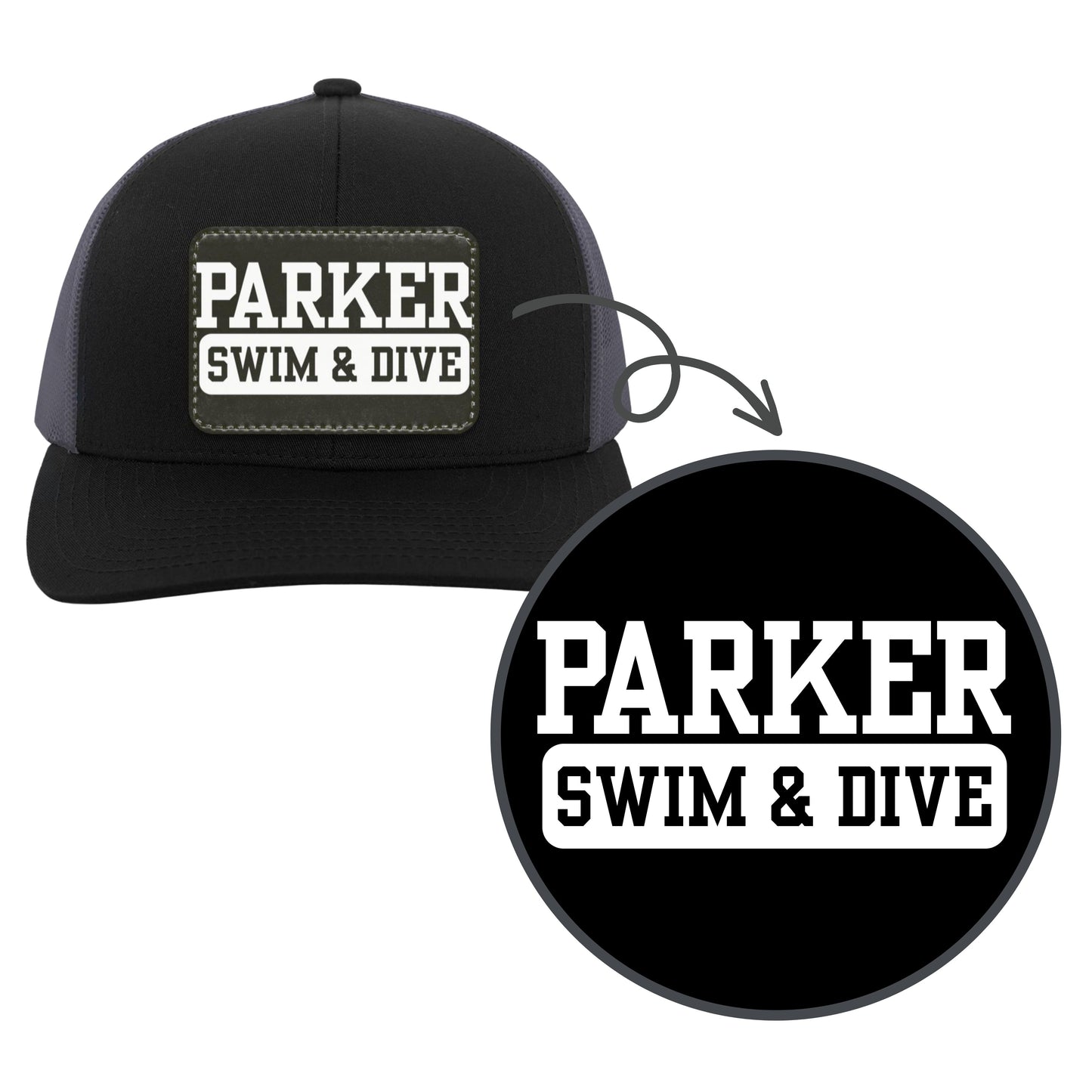Parker Swim and Dive Trucker Hat