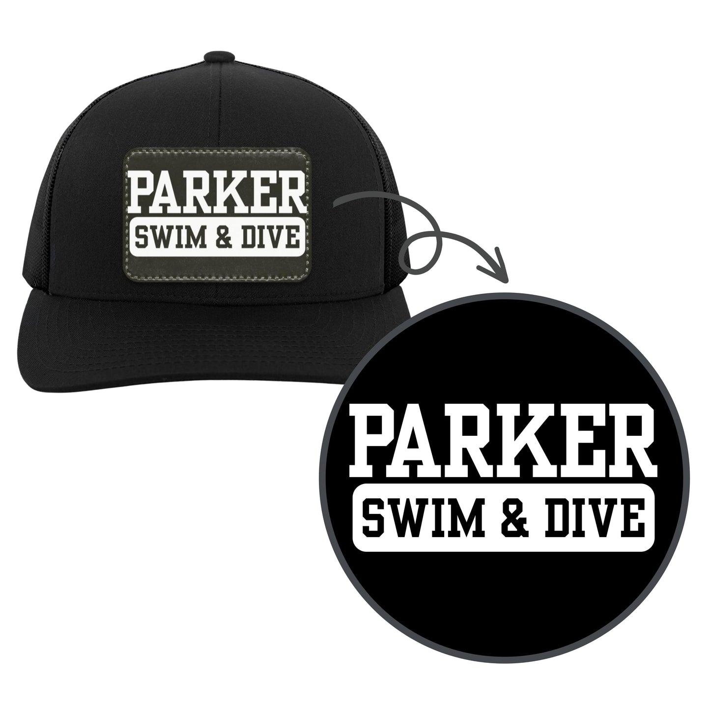 Parker Swim and Dive Trucker Hat
