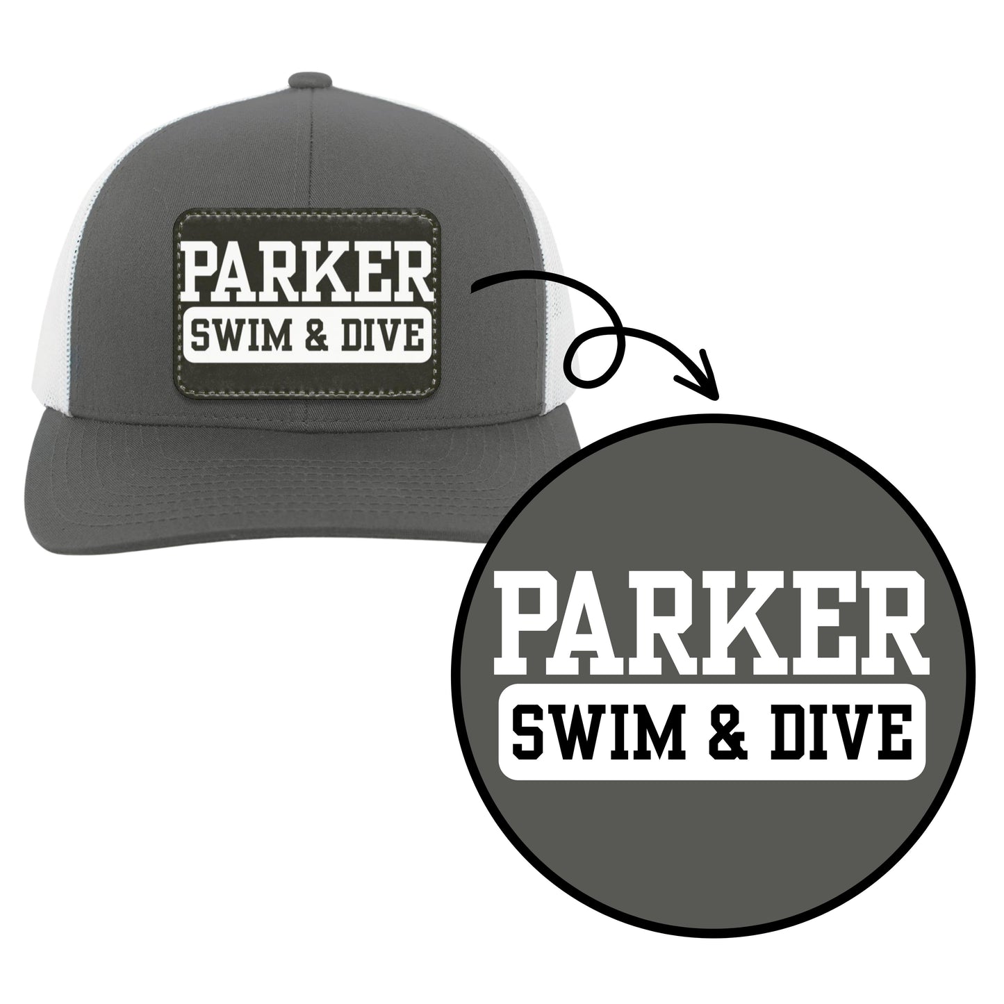 Parker Swim and Dive Trucker Hat