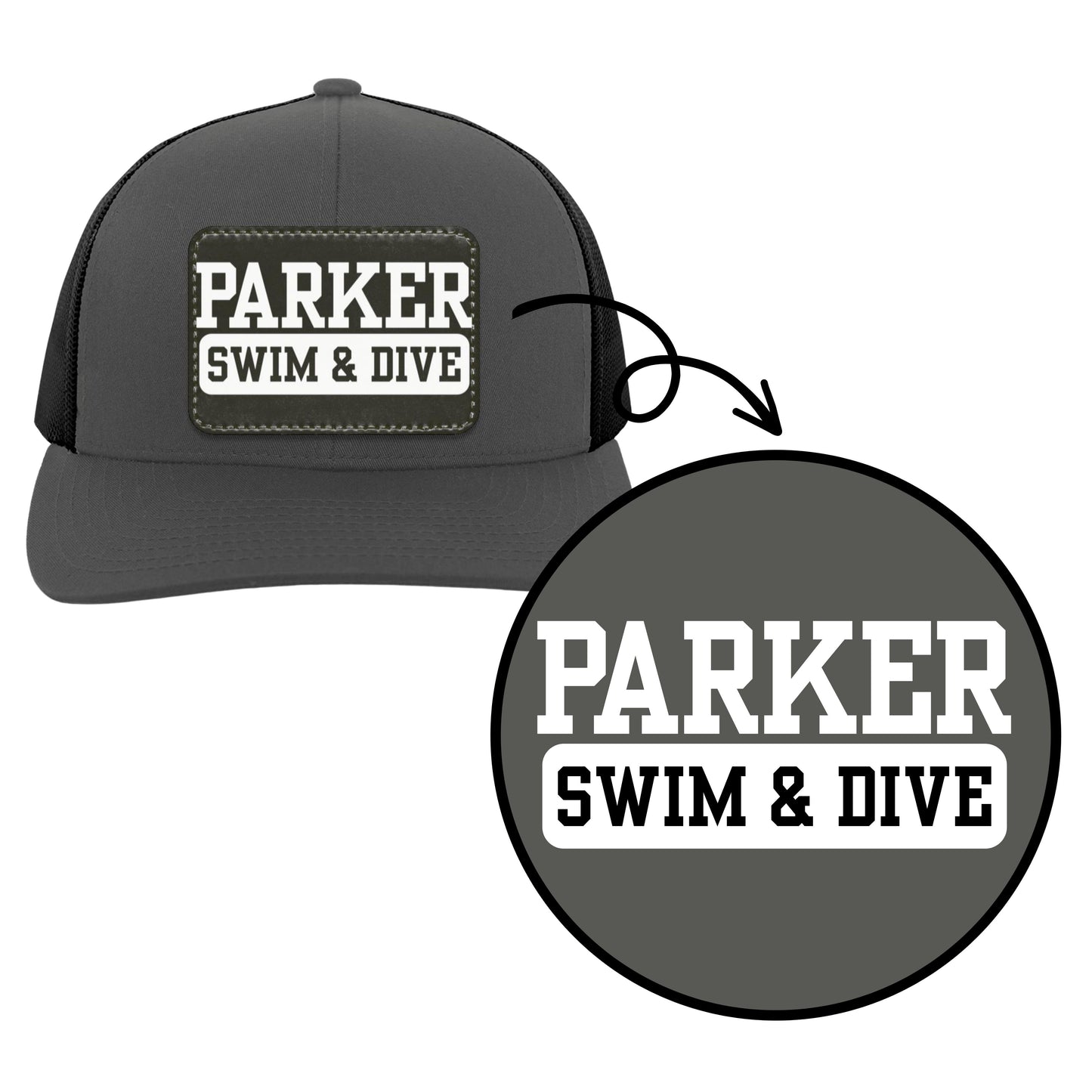 Parker Swim and Dive Trucker Hat