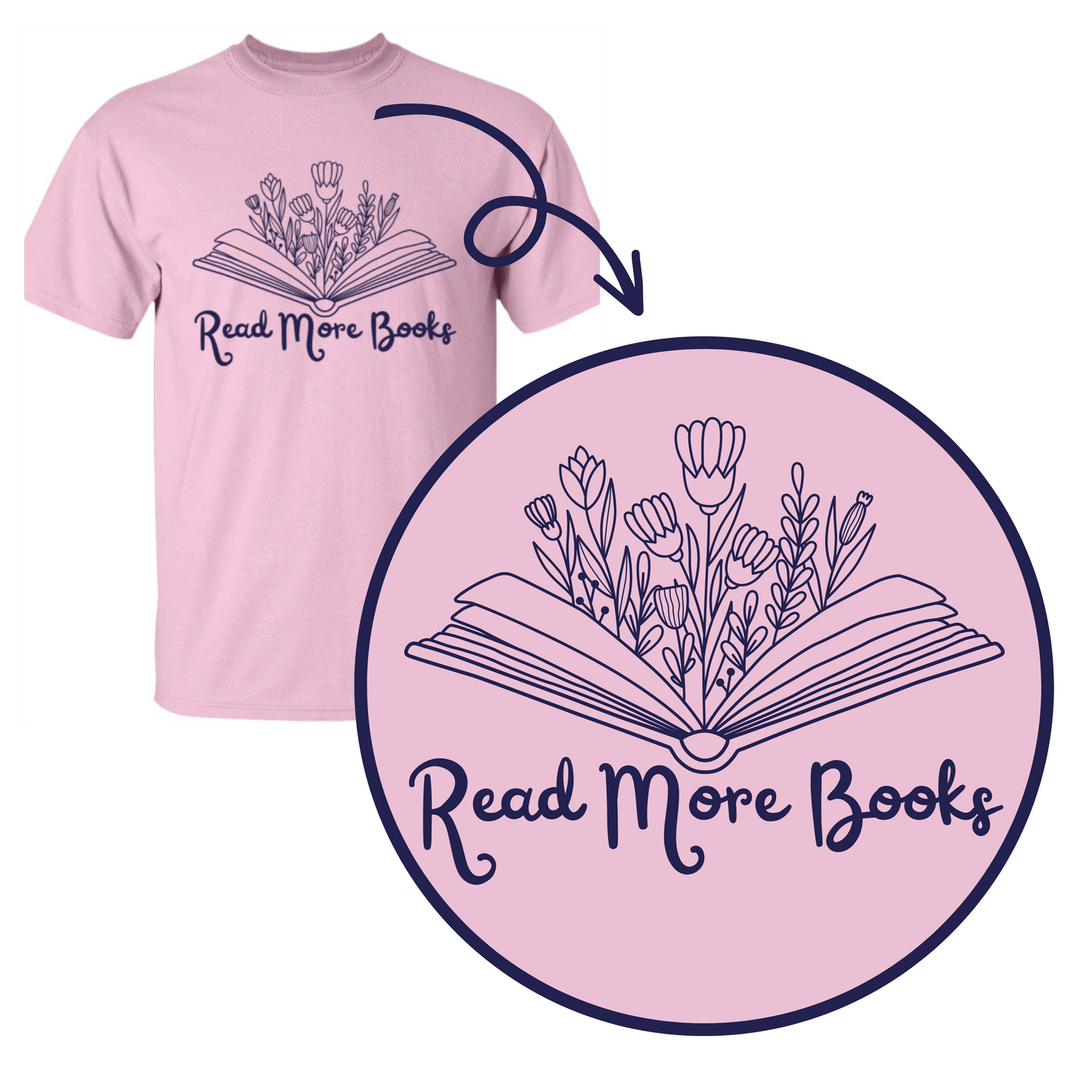Read More Books Graphic Youth Shirt