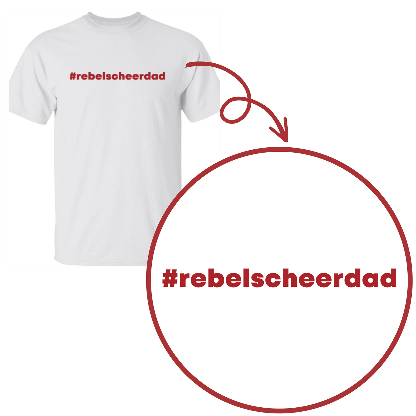 Rebels Cheer Dad