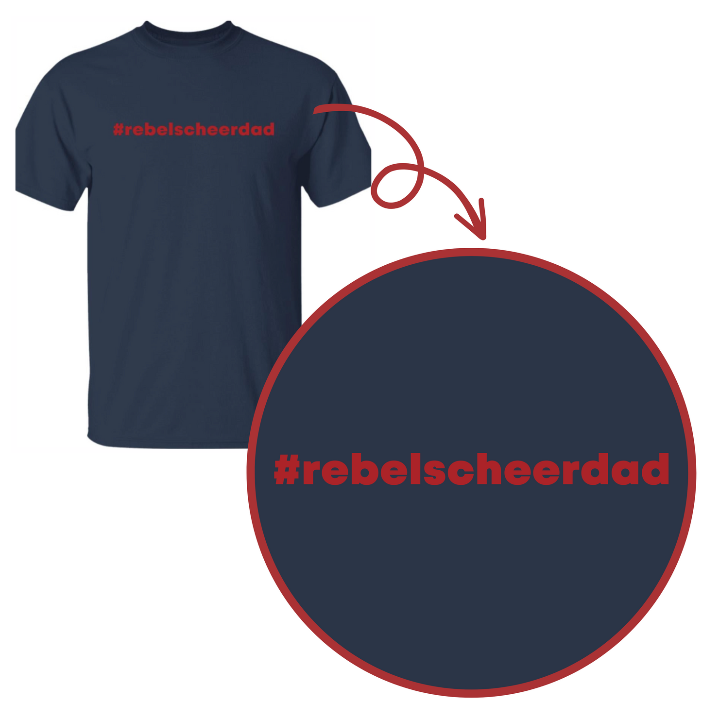 Rebels Cheer Dad