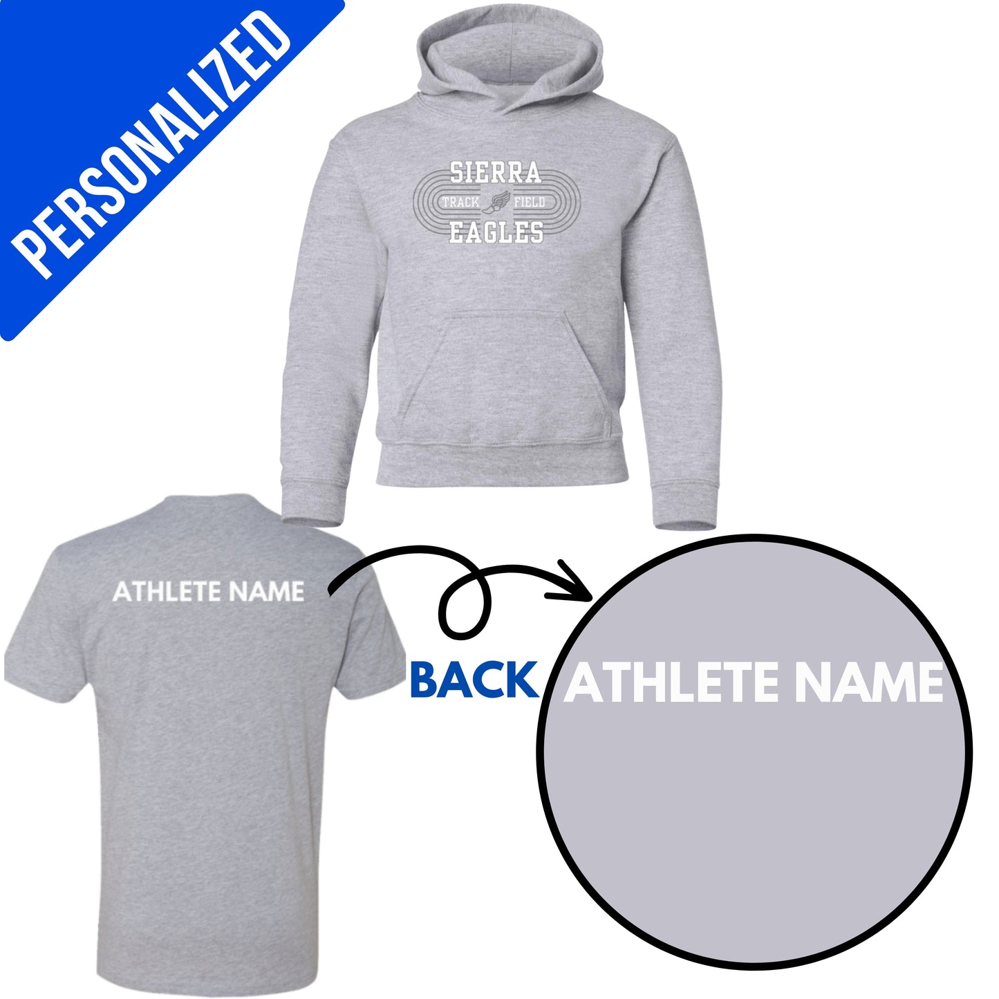 Personalized Sierra Track and Field- Youth
