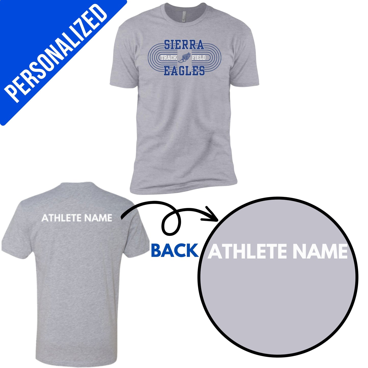 Personalized Sierra Track and Field- Youth