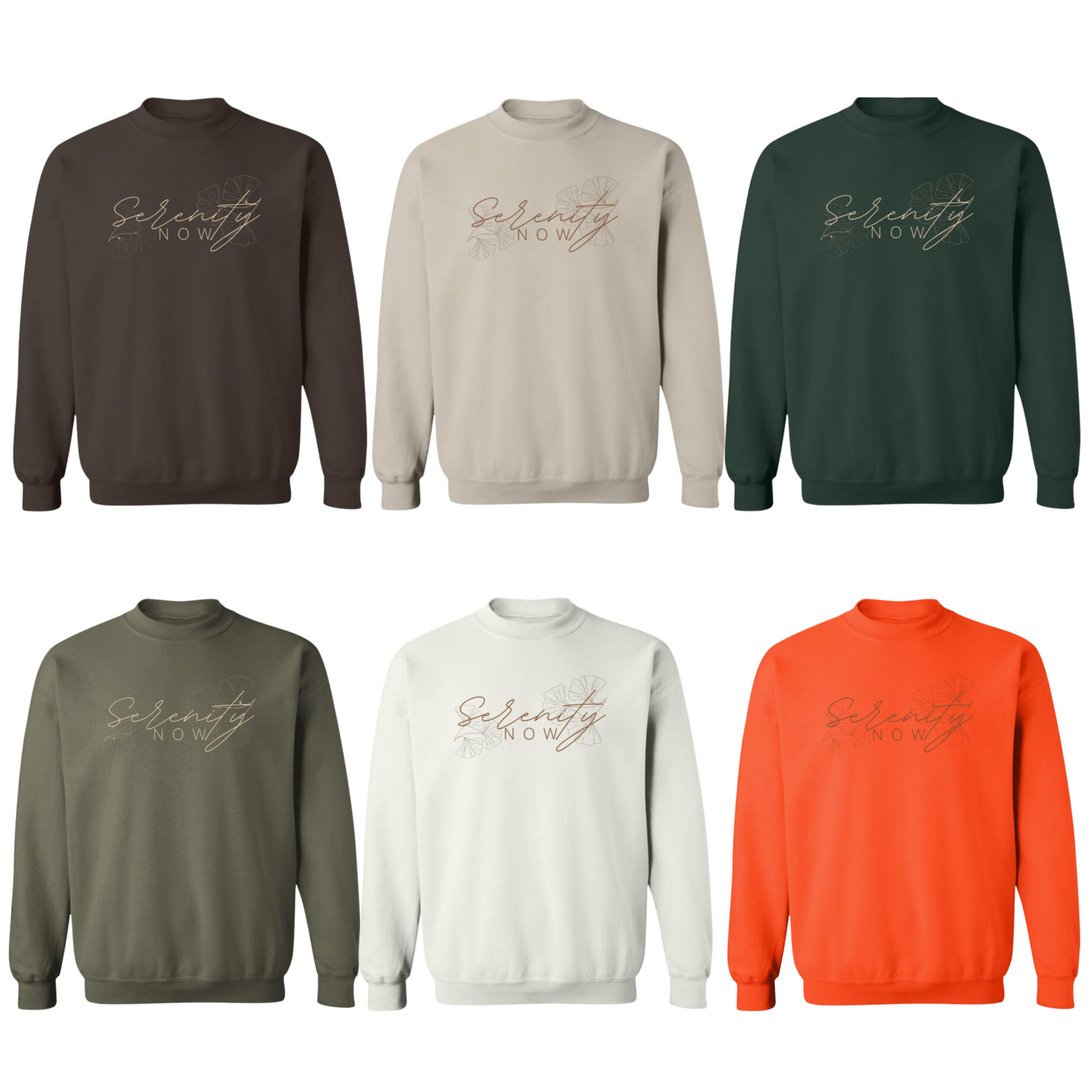 Seinfeld Serenity Now Crewneck