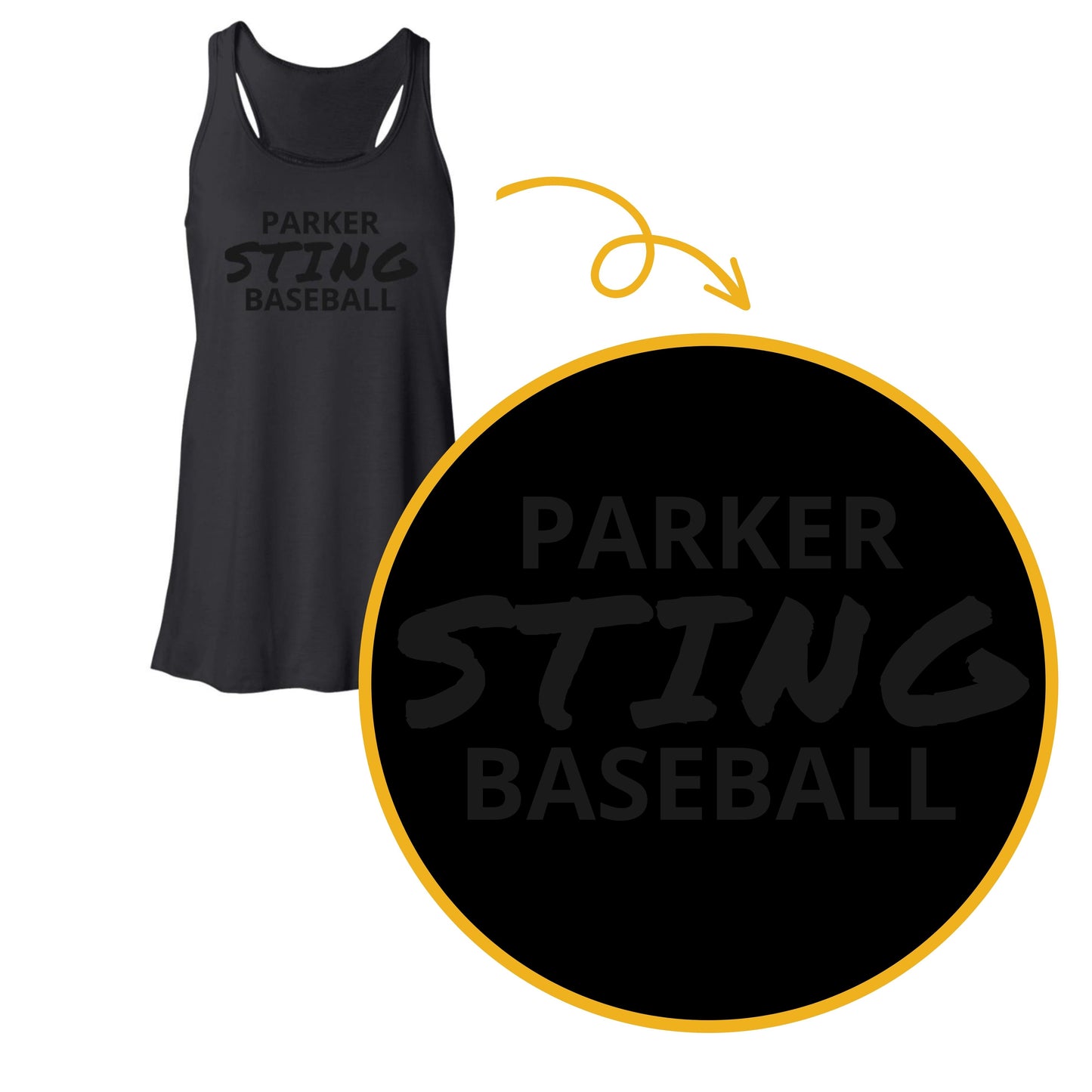 Sting Black on Black Line Up- Adult