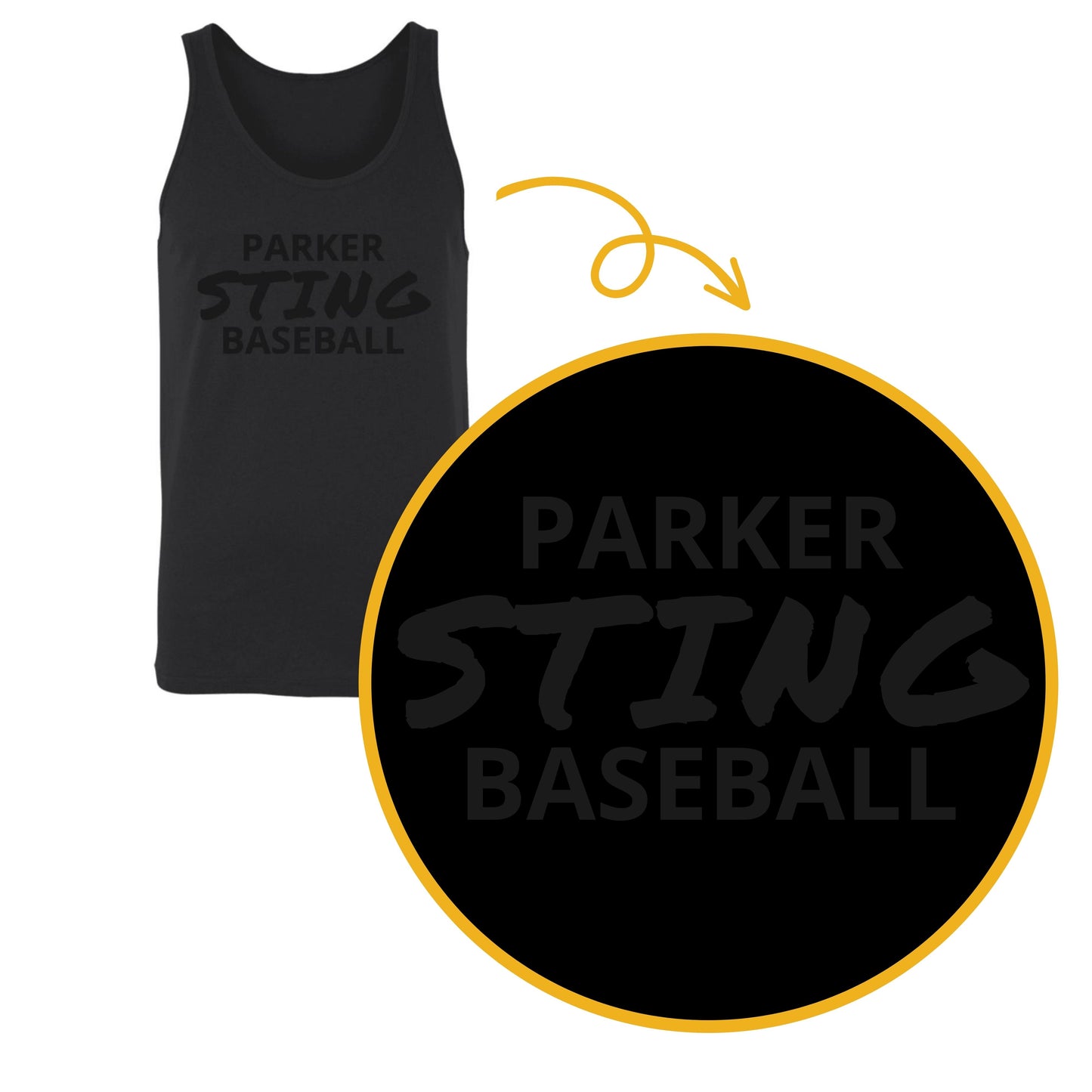 Sting Black on Black Line Up- Adult