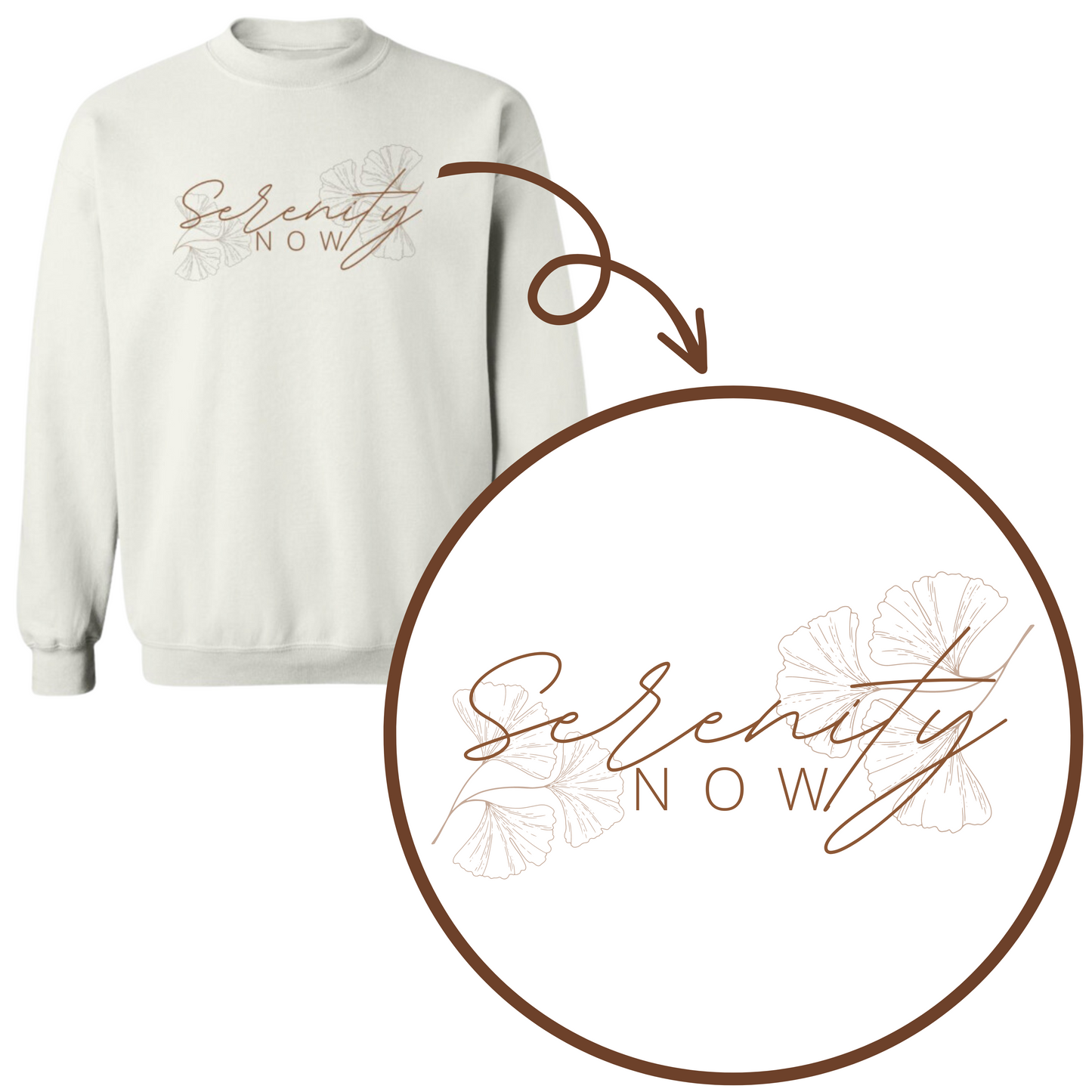 Seinfeld Serenity Now Crewneck