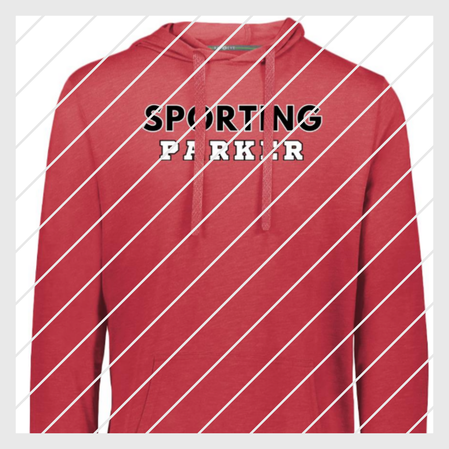 Parker Sporting Red Adult Shirts