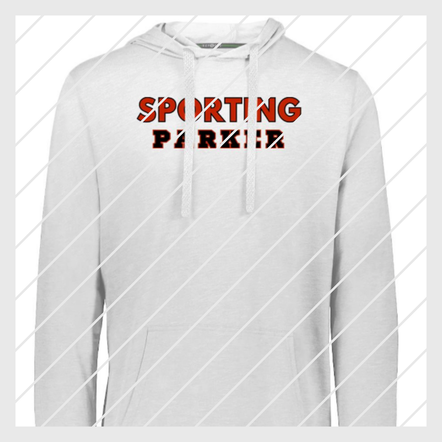 Parker Sporting White Adult Shirts