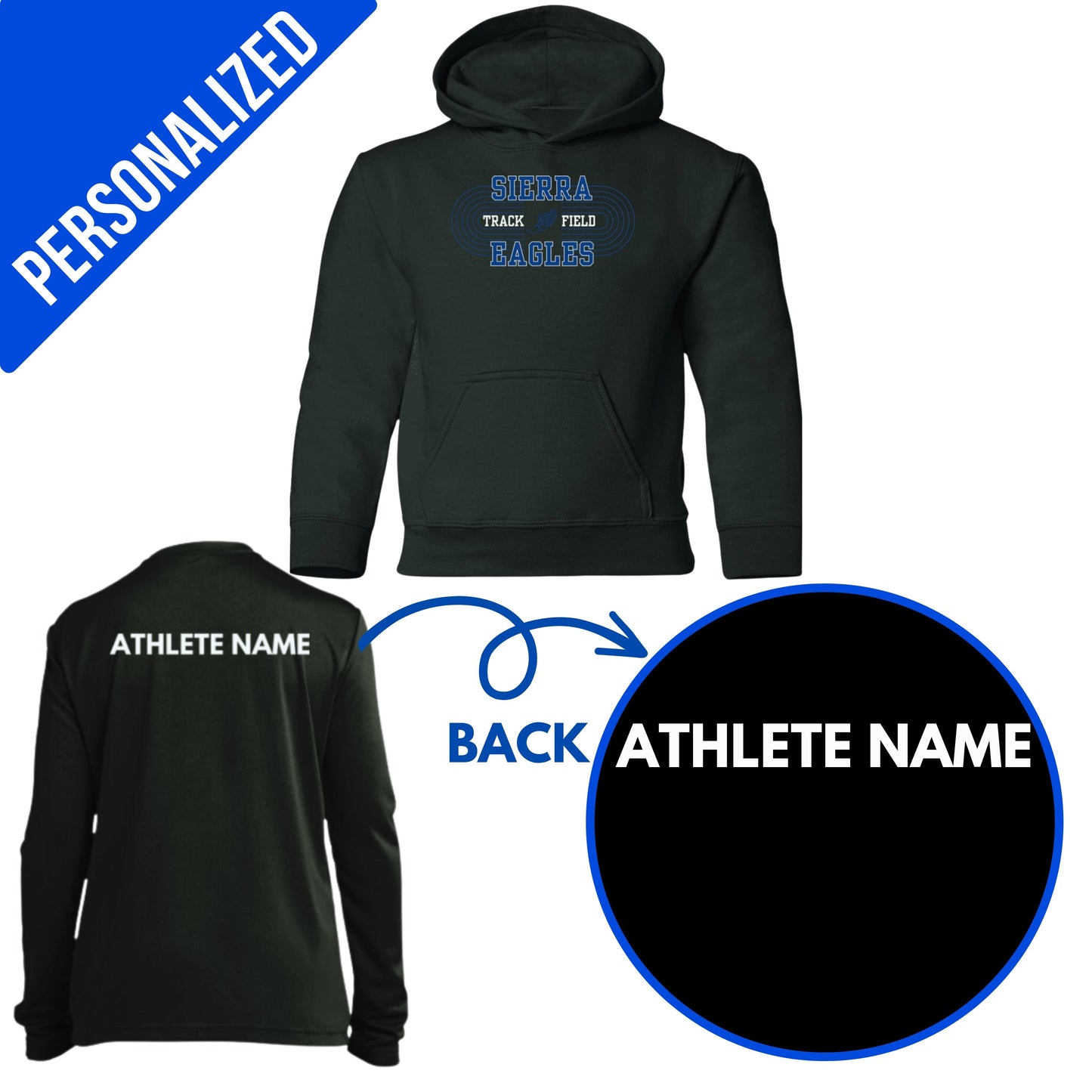 Personalized Sierra Track and Field- Youth