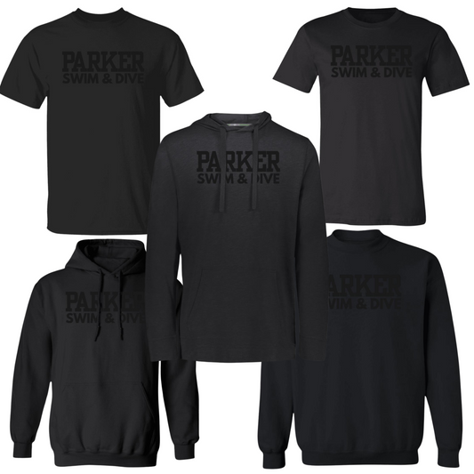 Parker Swim Black on Black