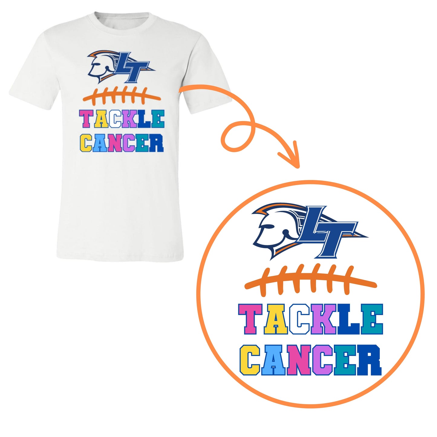 Legend Tackle Cancer- No Guarantee arrival before 10/11