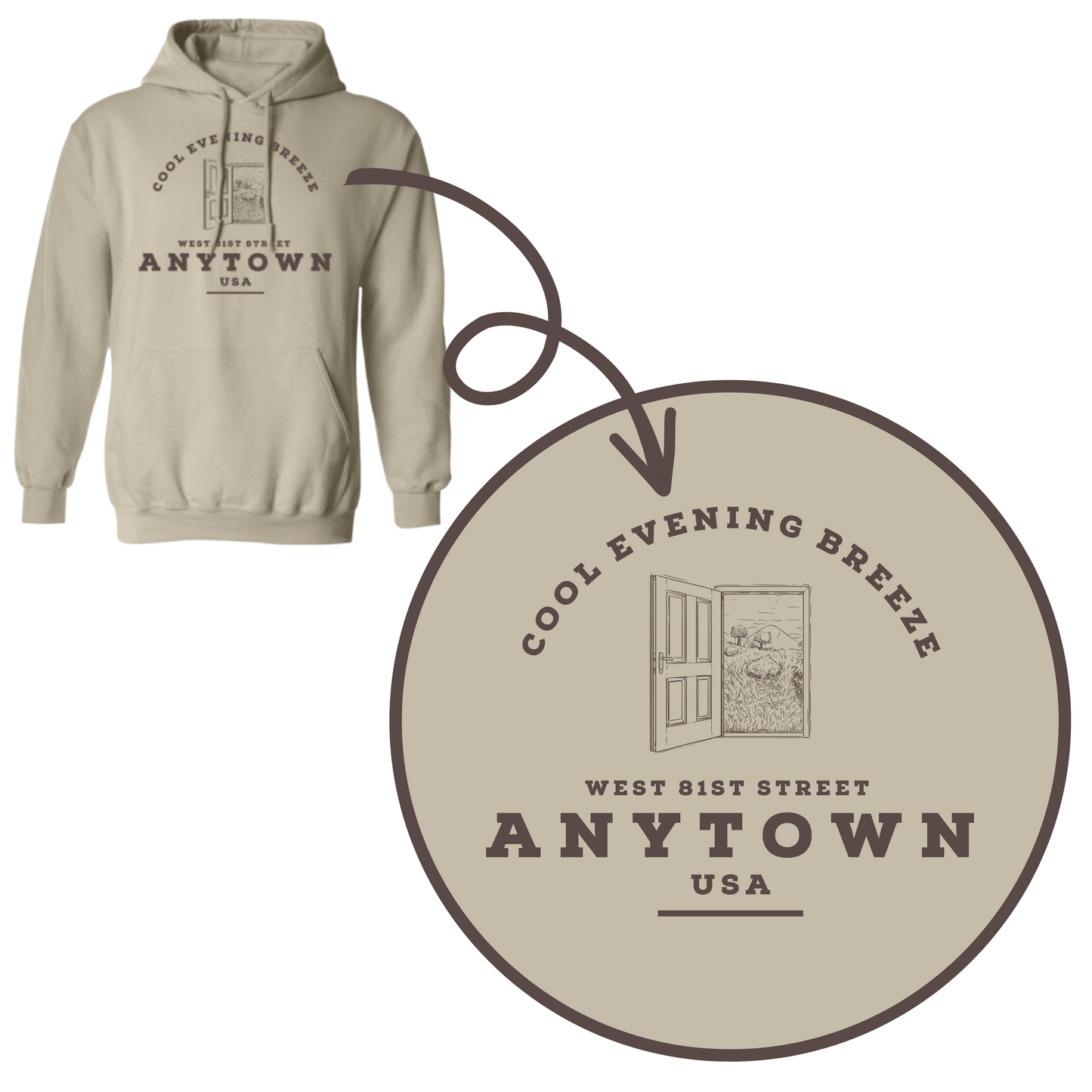 Seinfeld Anytown USA Hoodie