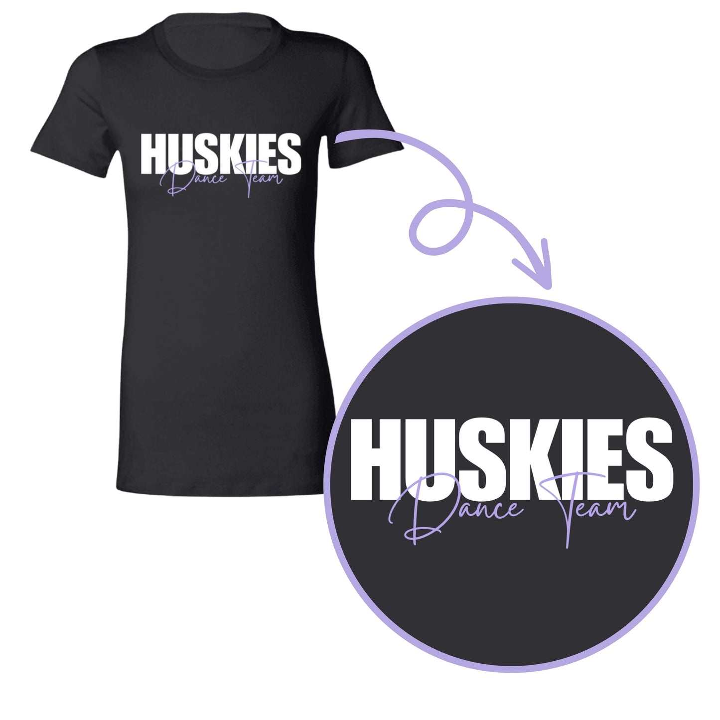 Ladies Huskies Dance Team