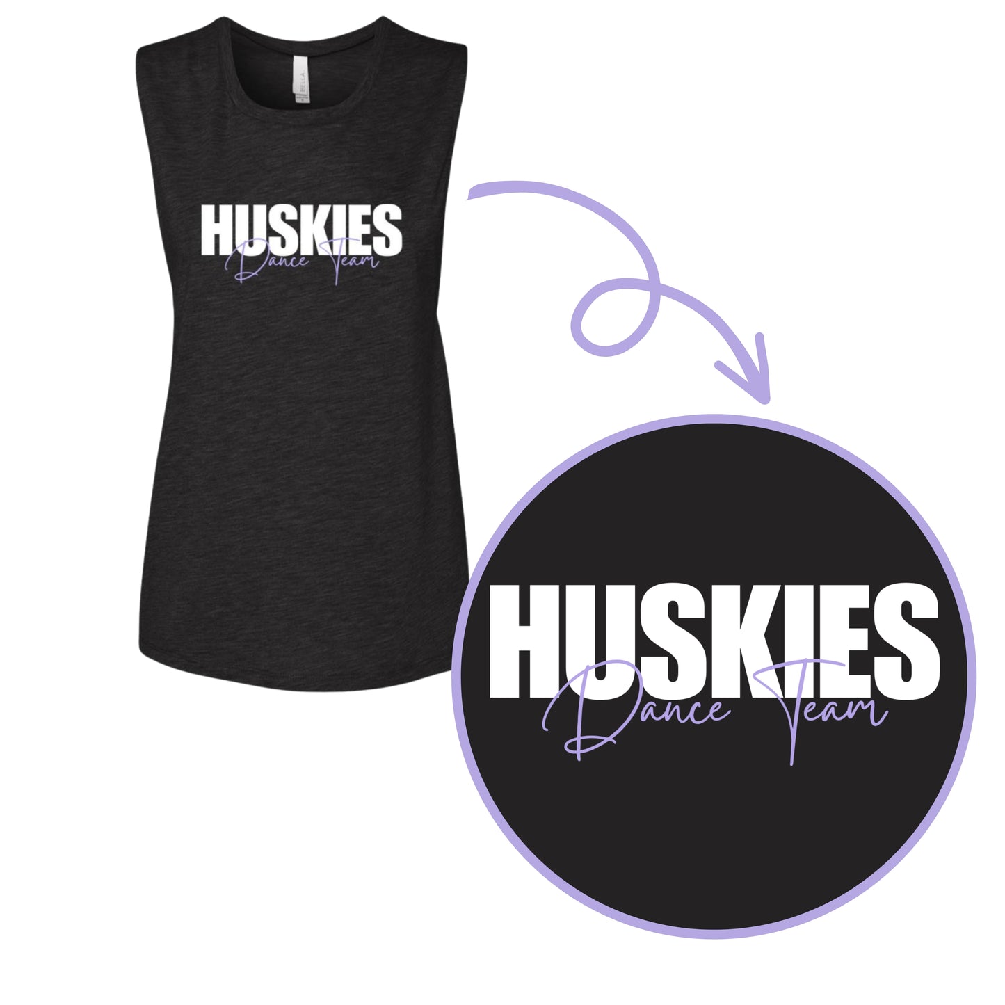 Ladies Huskies Dance Team