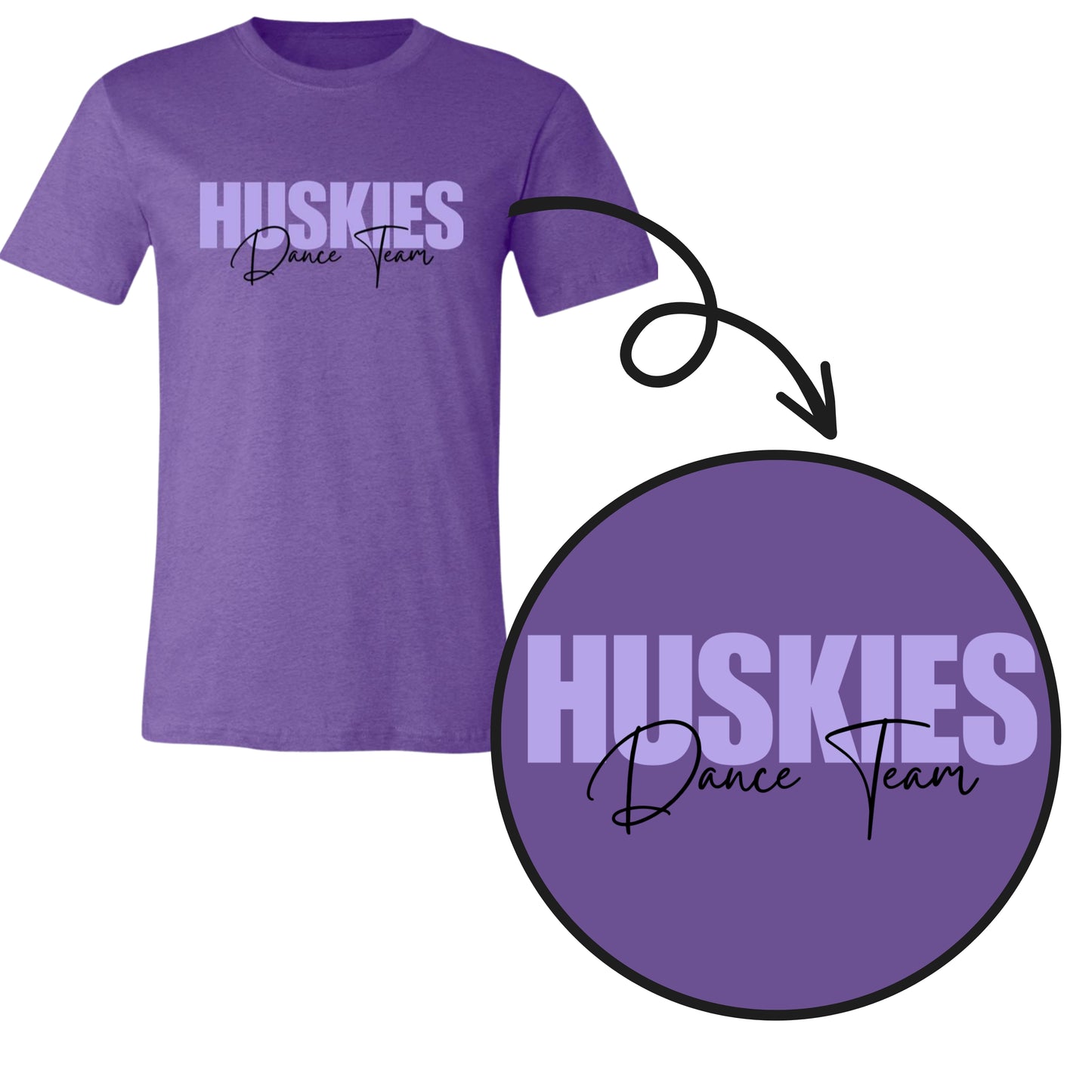 Huskies Dance Team Comfy T-Shirt