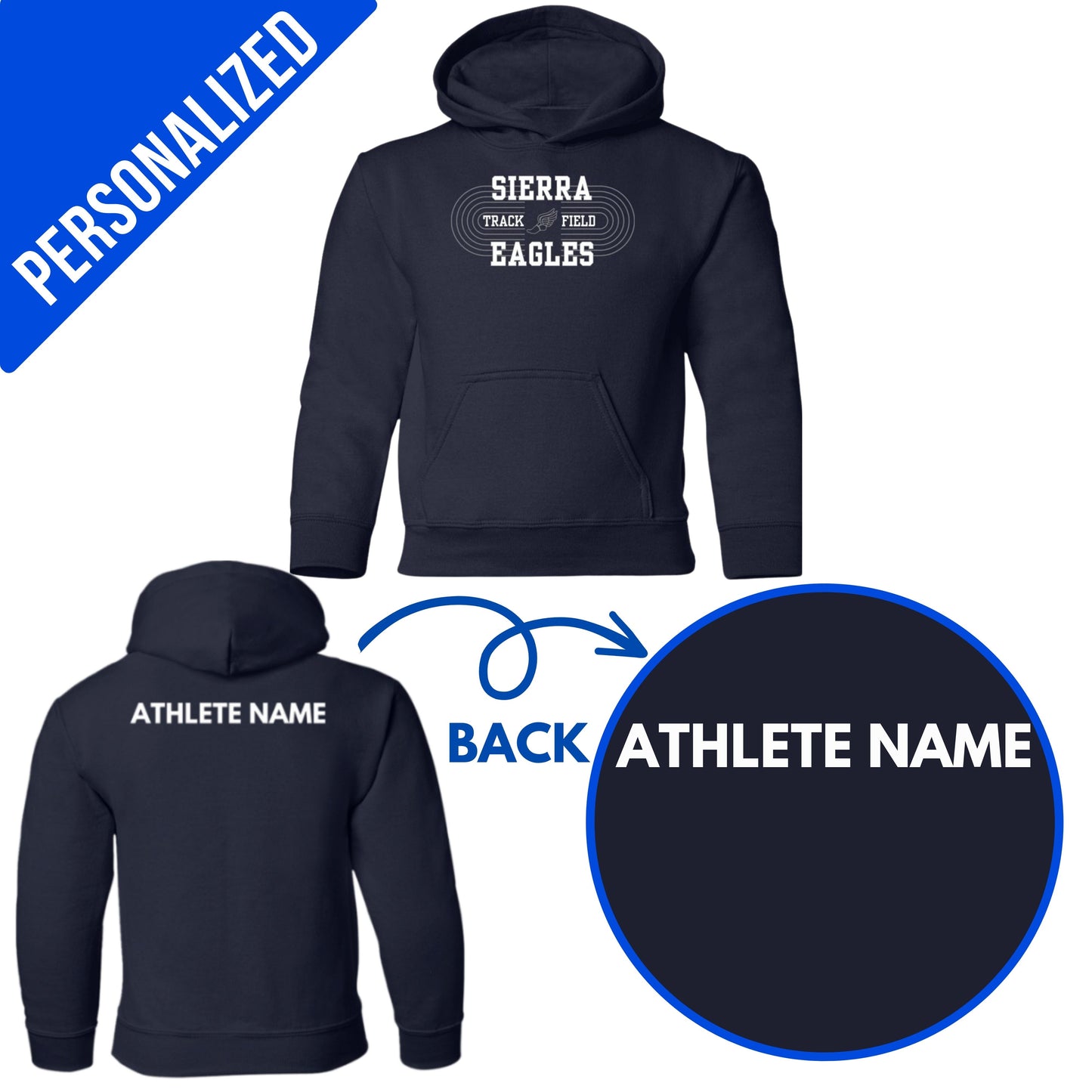 Personalized Sierra Track and Field- Youth