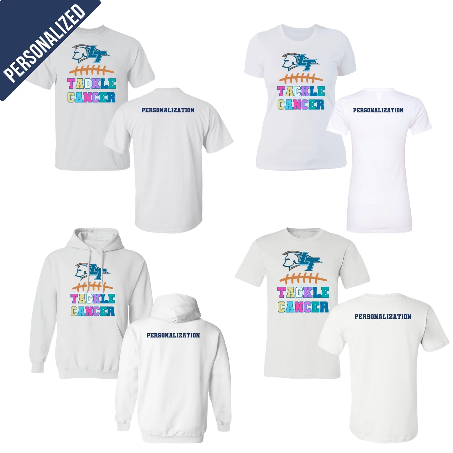 Personalized Legend Tackle Cancer- No Guarantee arrival before 10/11
