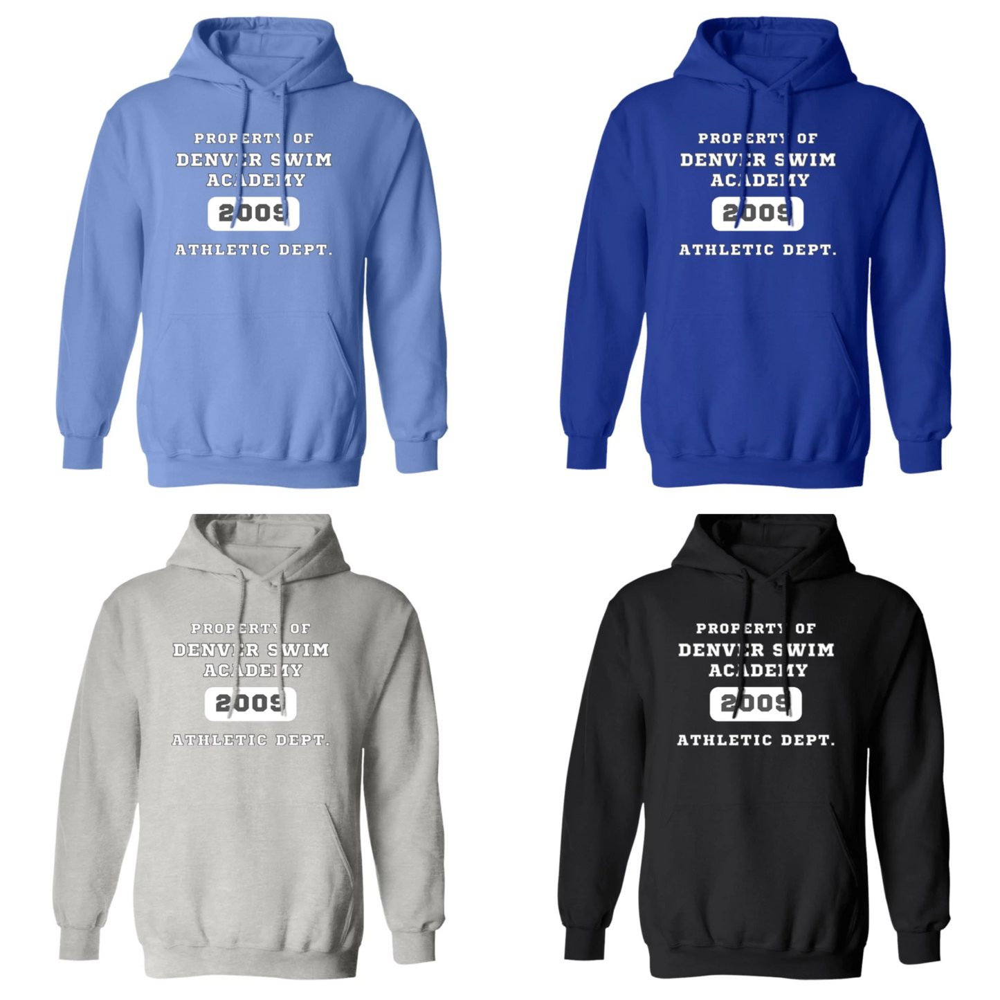 Property of Denver Swim Academy- The Hoodie