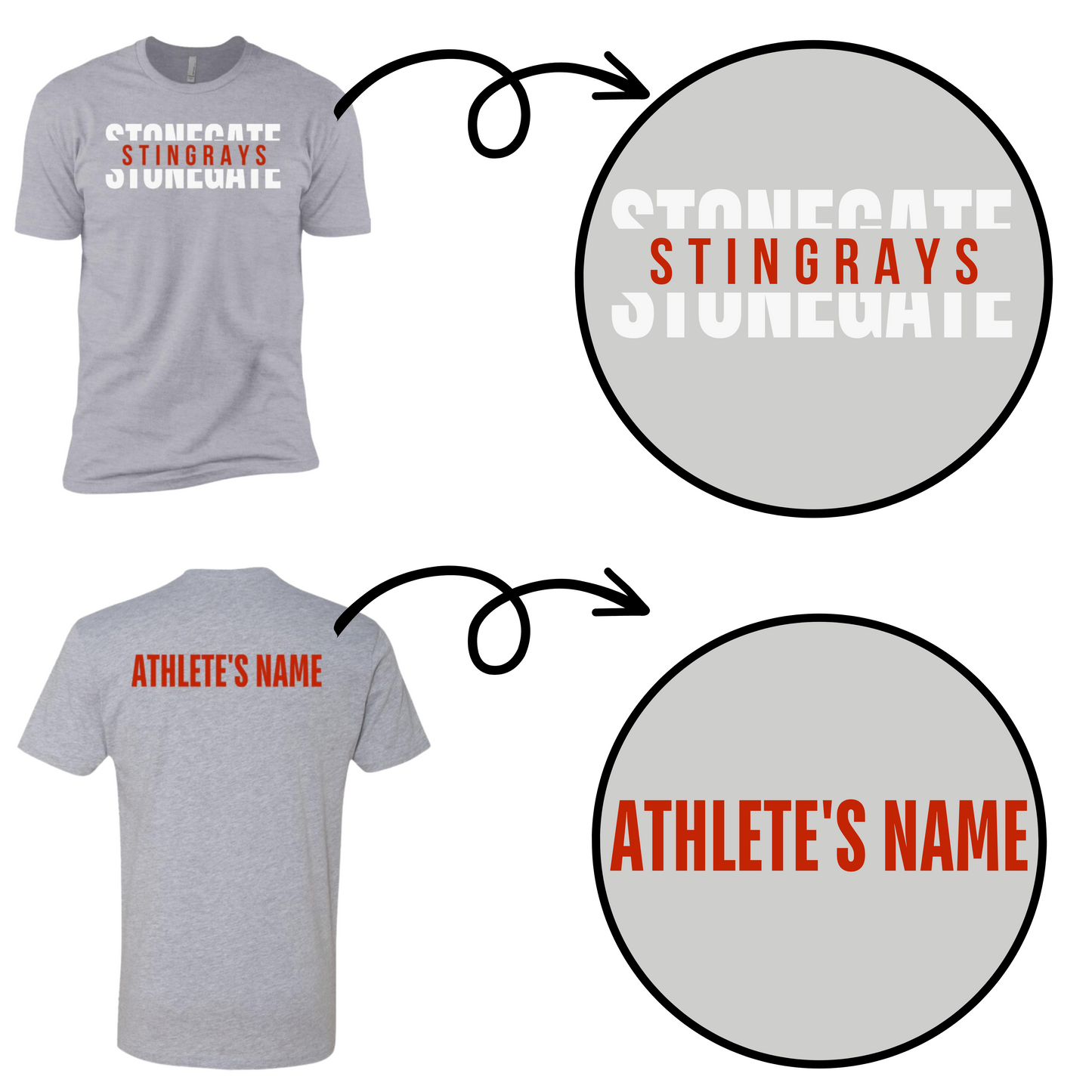 Stingray Athlete- Youth Comfy T-Shirt