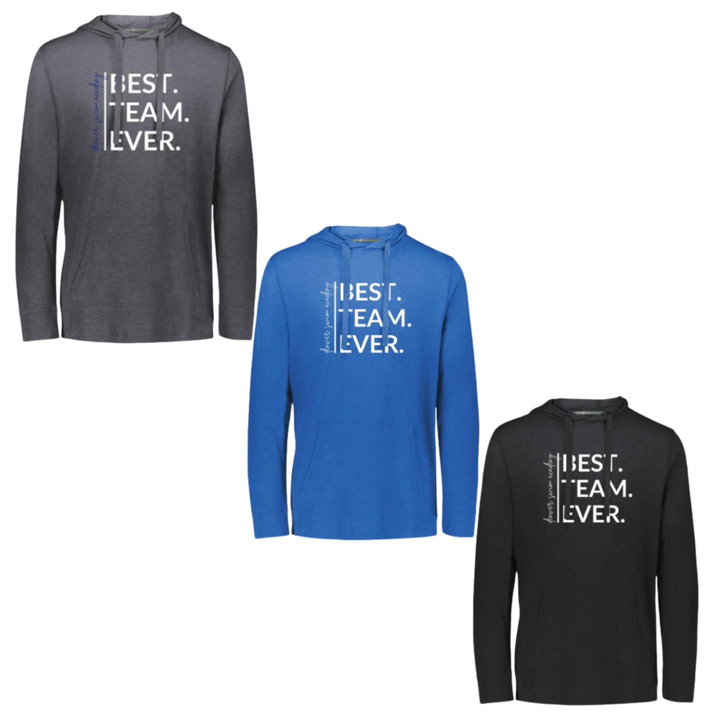 Best Team Ever Eco T-Shirt Hoodie- The Comfy
