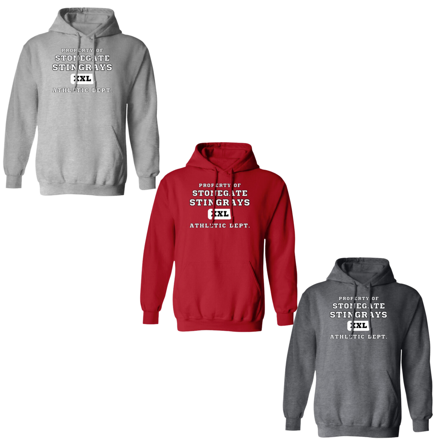 Property of Stonegate Stingrays- The Adult Hoodie