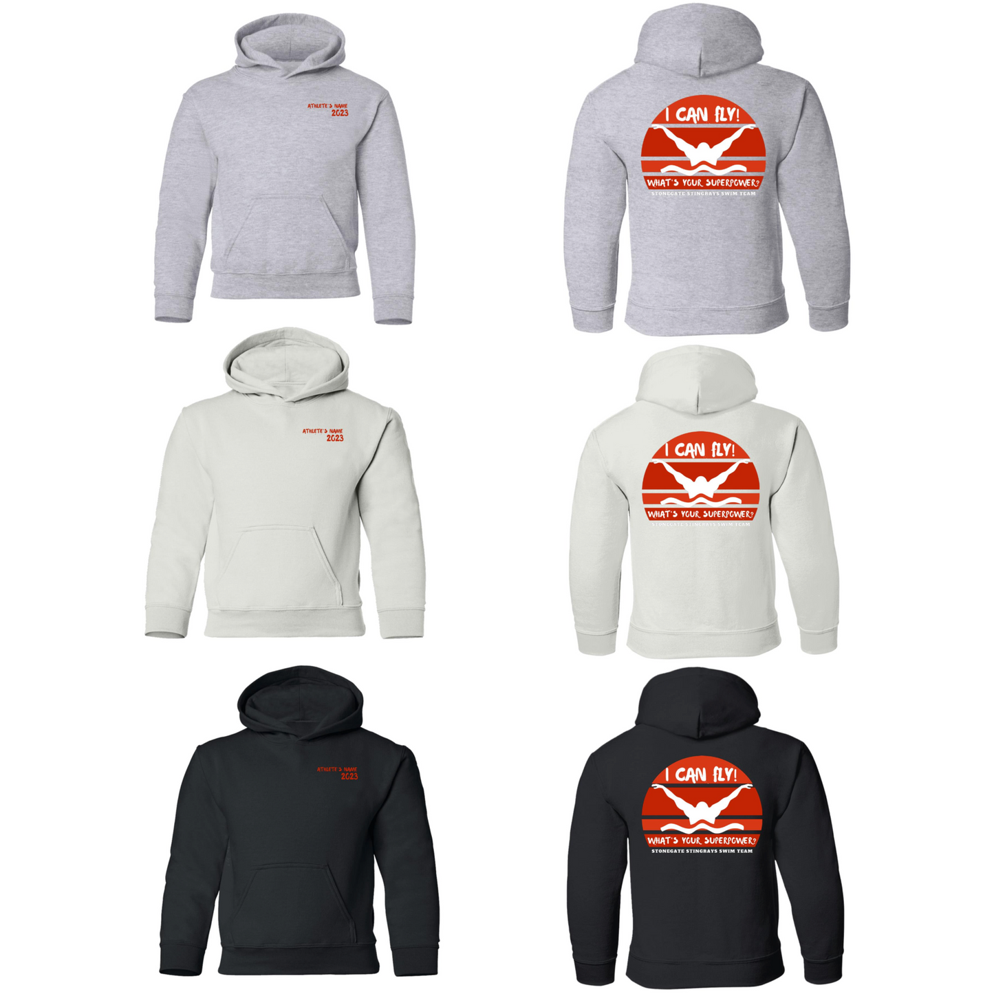 I Fly... Super Power- Youth Hoodie