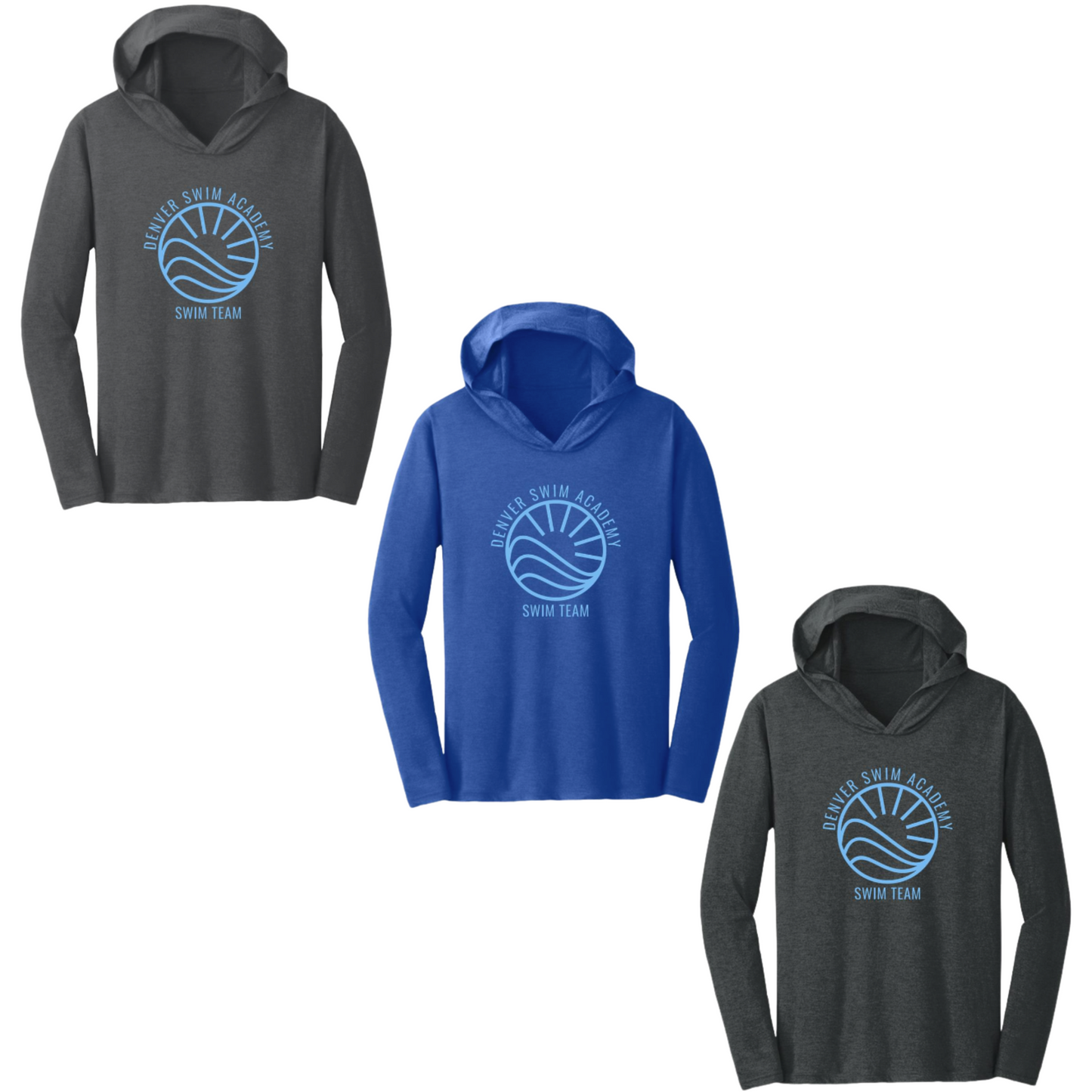 DSA Sun and Waves Triblend T-Shirt Hoodie