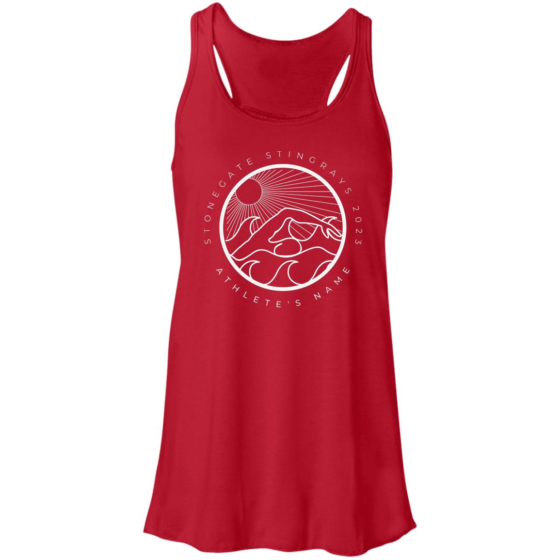 White Boho Stingrays- Ladies