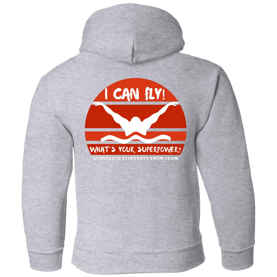 I Fly... Super Power- Youth Hoodie