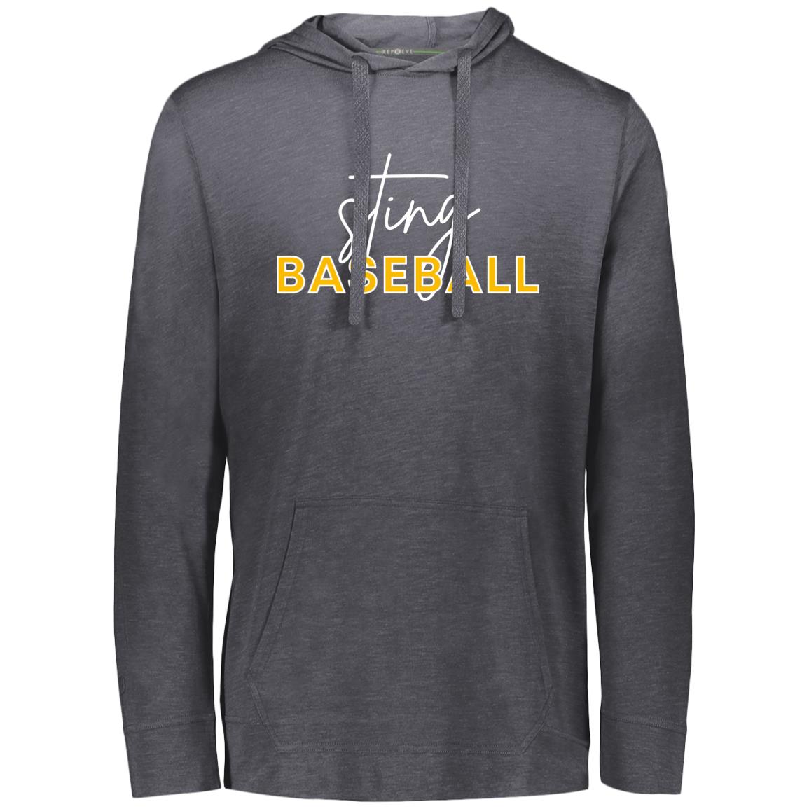 Sting Baseball- Adult ECO Triblend T-Shirt Hoodie
