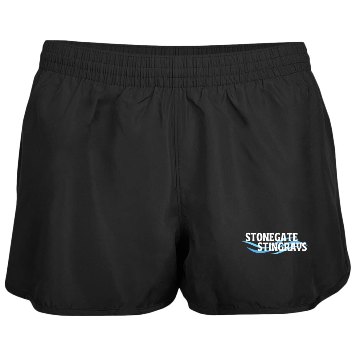 Stingray Waves Running Shorts- Ladies