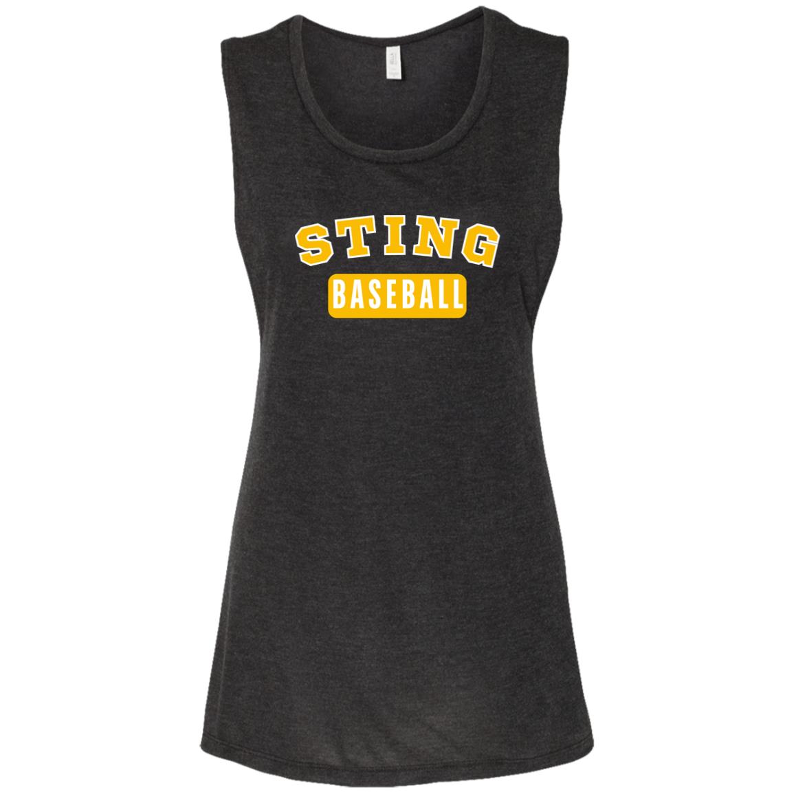 Sting Baseball- Womens Racer Bella Tank