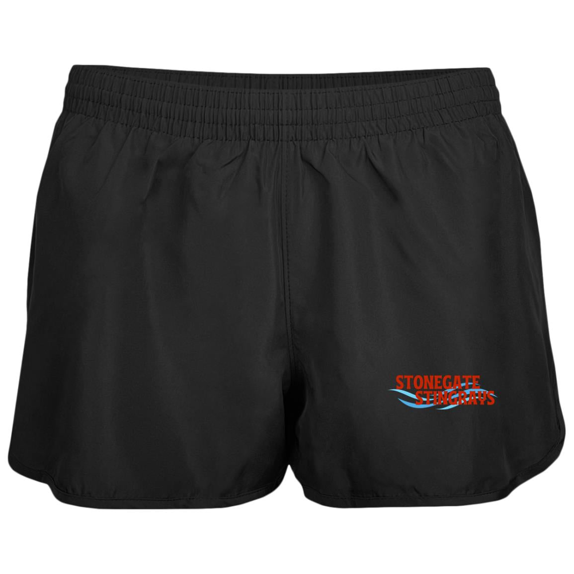 Stingray Waves Running Shorts- Ladies