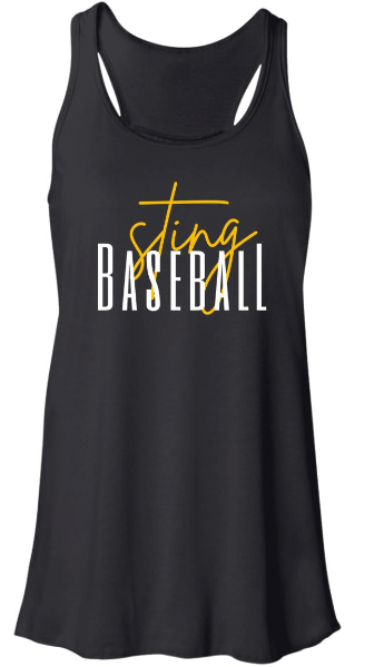 Sting Baseball- Womens Tank